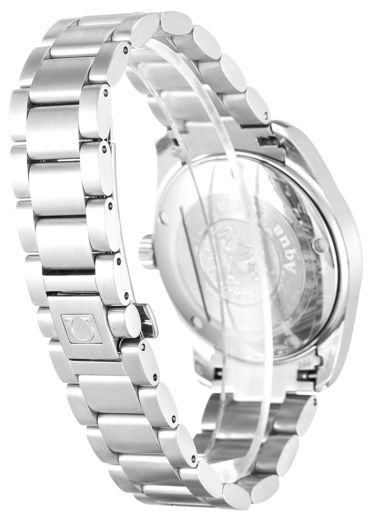 Omega Aqua Terra 150M Marcatori A Trama Nera Di Medie Dimensioni 2518,50,00 36,2 MM-2