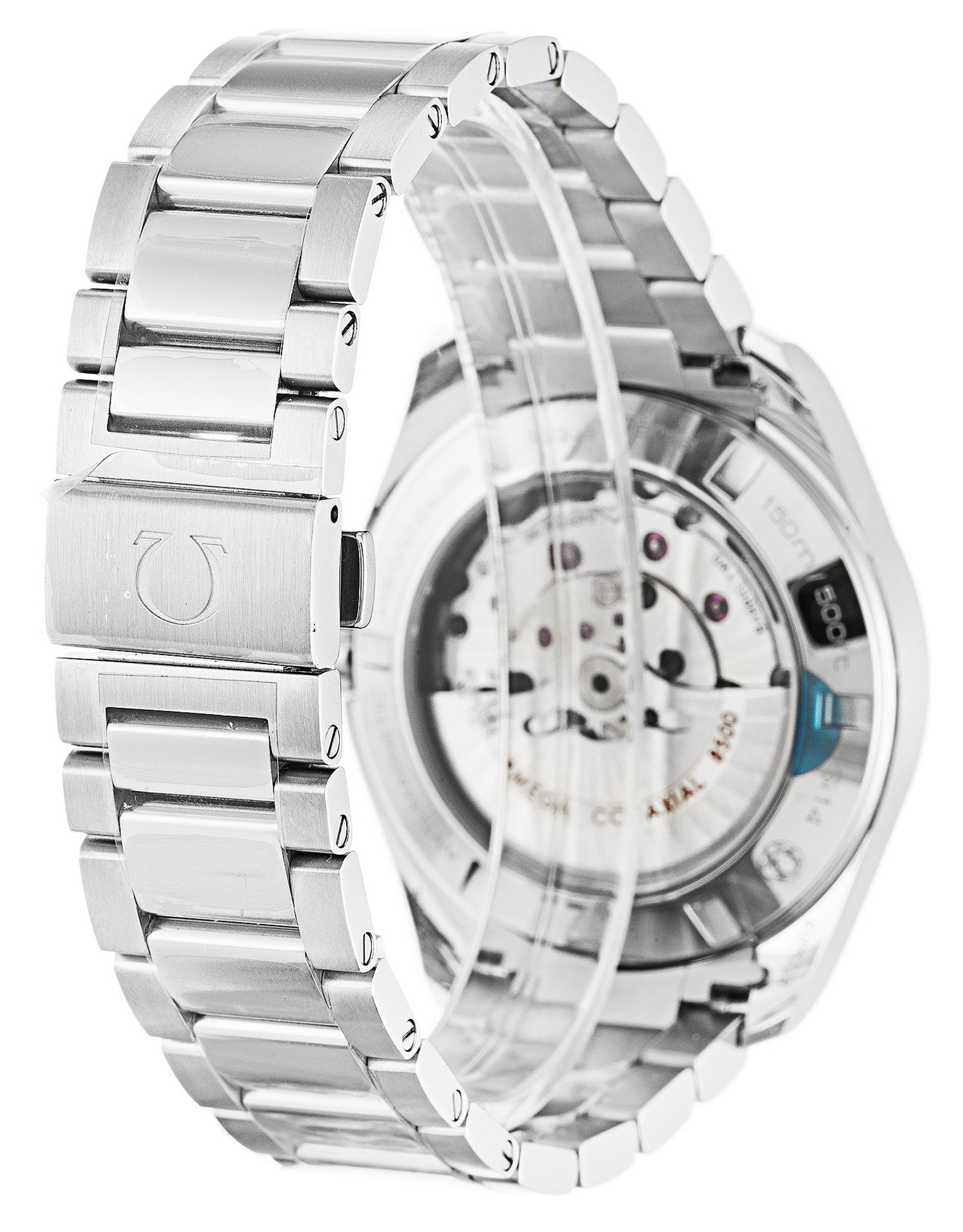 Omega Aqua Terra 150M Gents Quadrante bianco Stick Marker 231.10.42.21.02.004 41.5MM-2