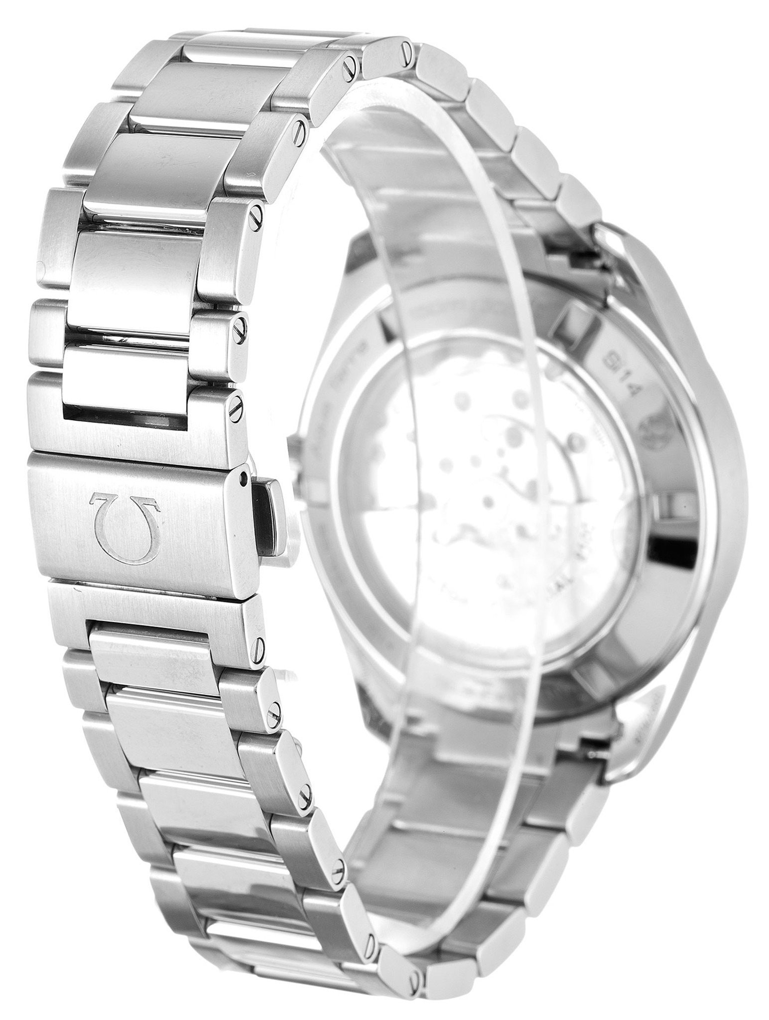 Omega Aqua Terra 150M Gents Quadrante nero Nero Cingcio In Acciaio Inossidabile 231.10.42.21.01.004 41.5MM-2