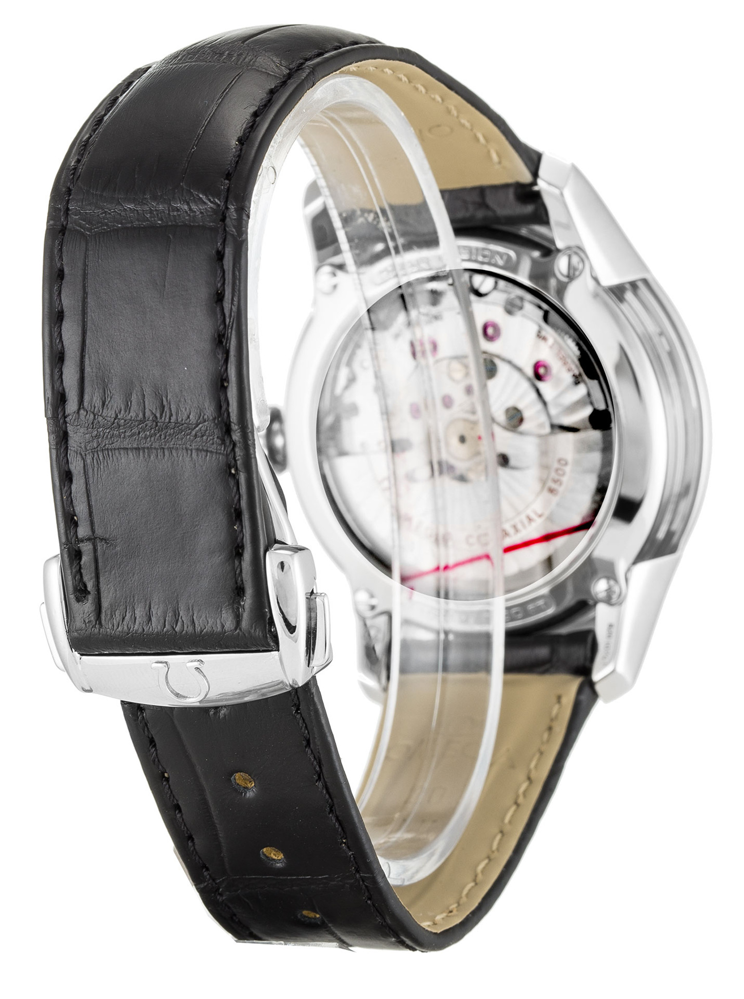 Omega De Ville Hour Vision Quadrante nero Stick Marker 431.33.41.21.01.001 41MM-2