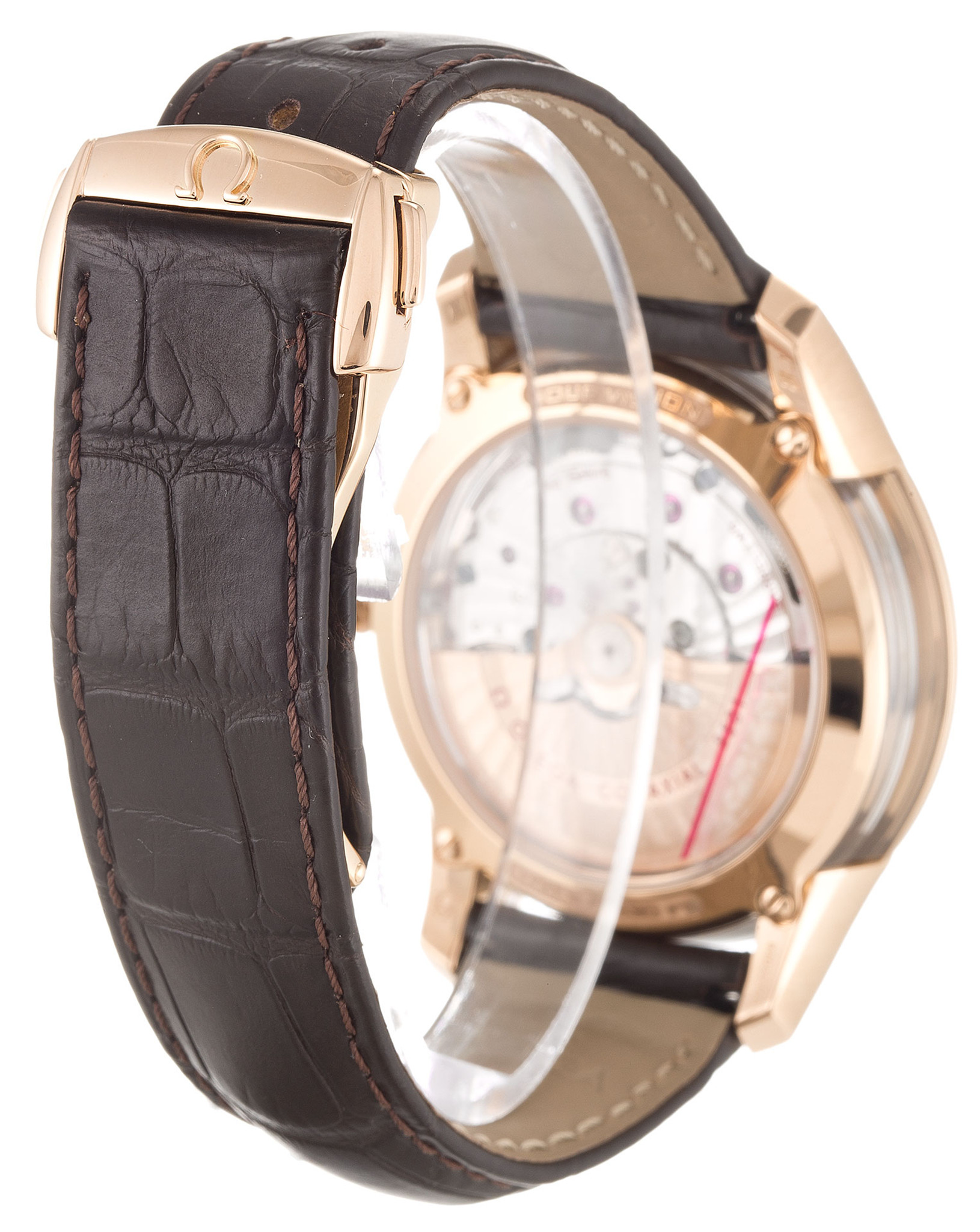 Omega De Ville Hour Vision Quadrante nero Diact Cink 431.63.41.21.13.001 41MM-2