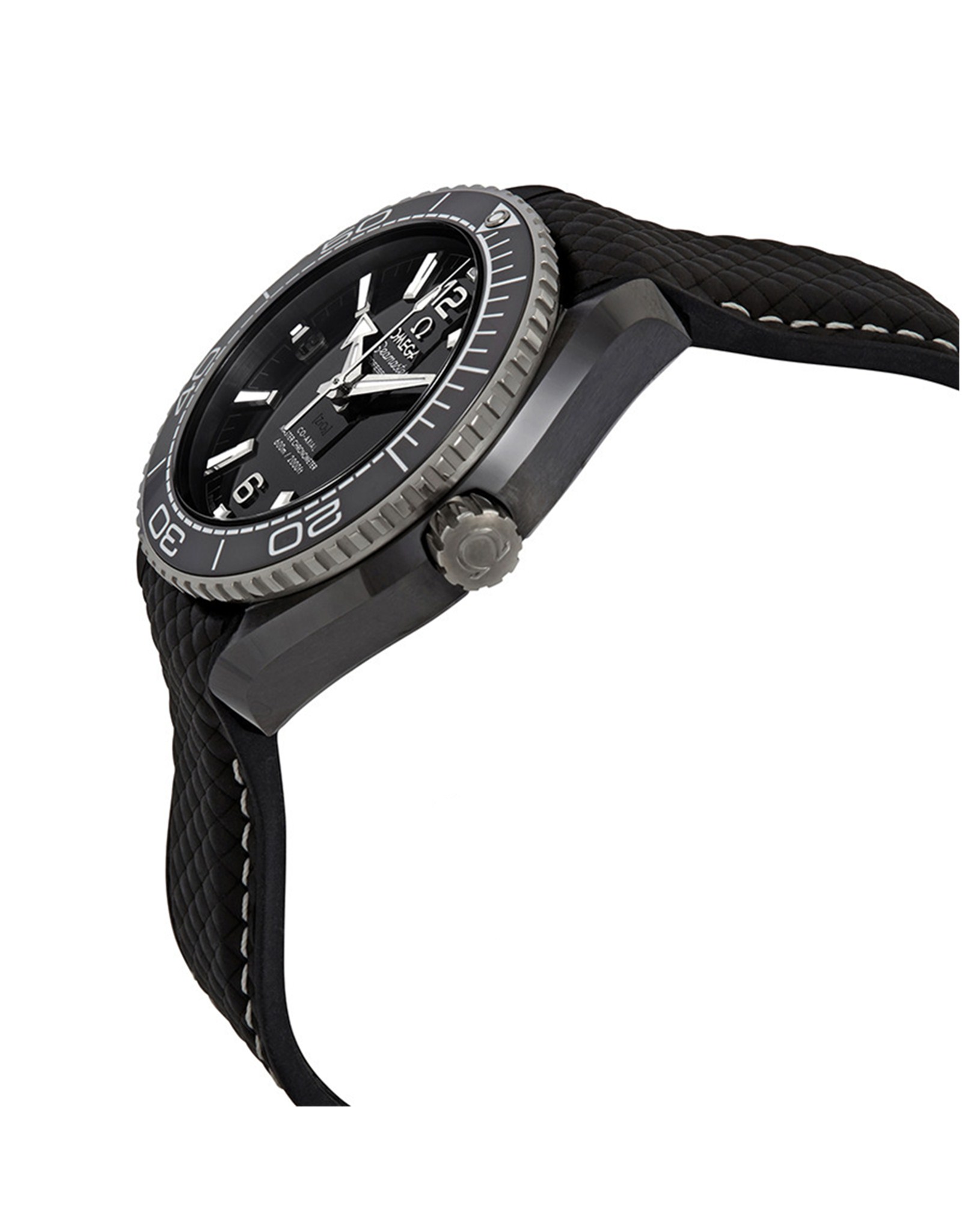 Omega Planet Ocean Quadrante nero Dialcini Da Uomo 215.92.40.20.01.001 39,5 MM-1