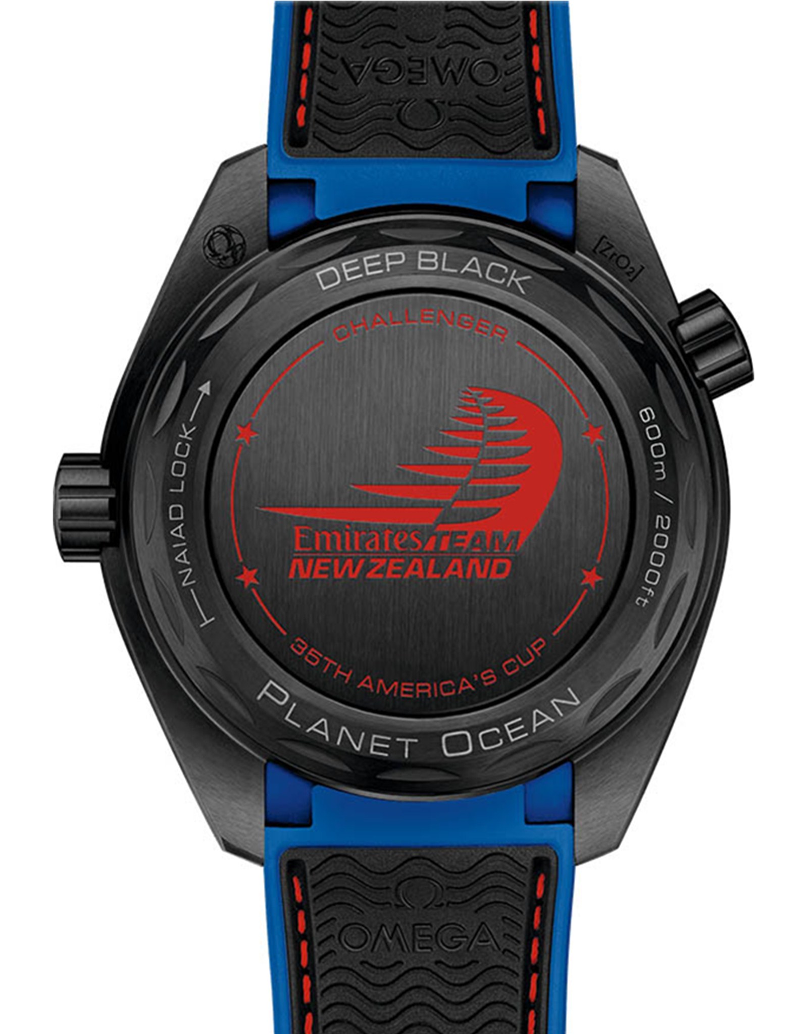Omega Planet Ocean Quadrante nero Dialcini Da Uomo 215.92.46.22.01.004 45,5 MM-2