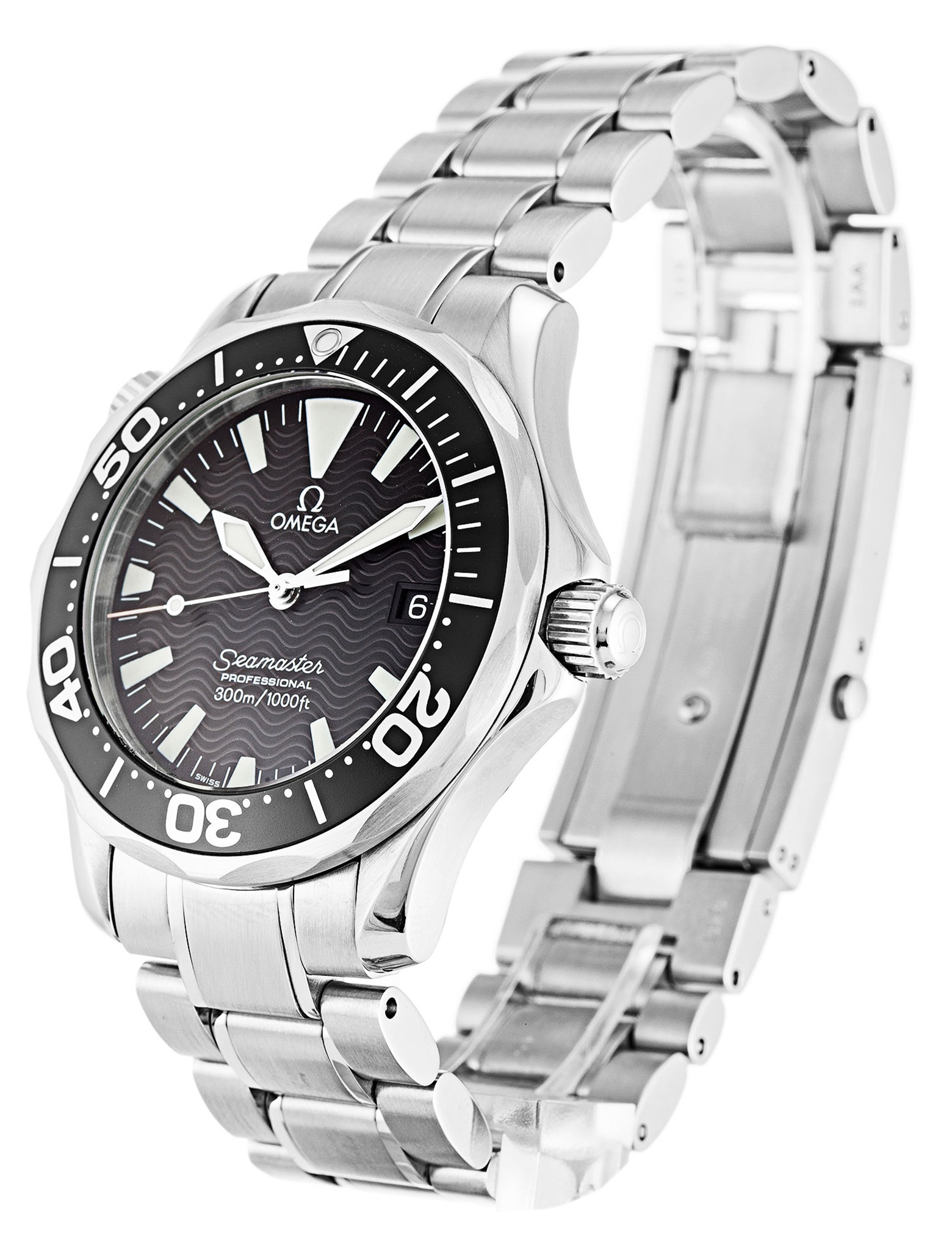 Omega Seamaster 300M Marcatori A Bastoncini Neri Di Dimensioni Medie 2262,50,00 36,2 MM-1