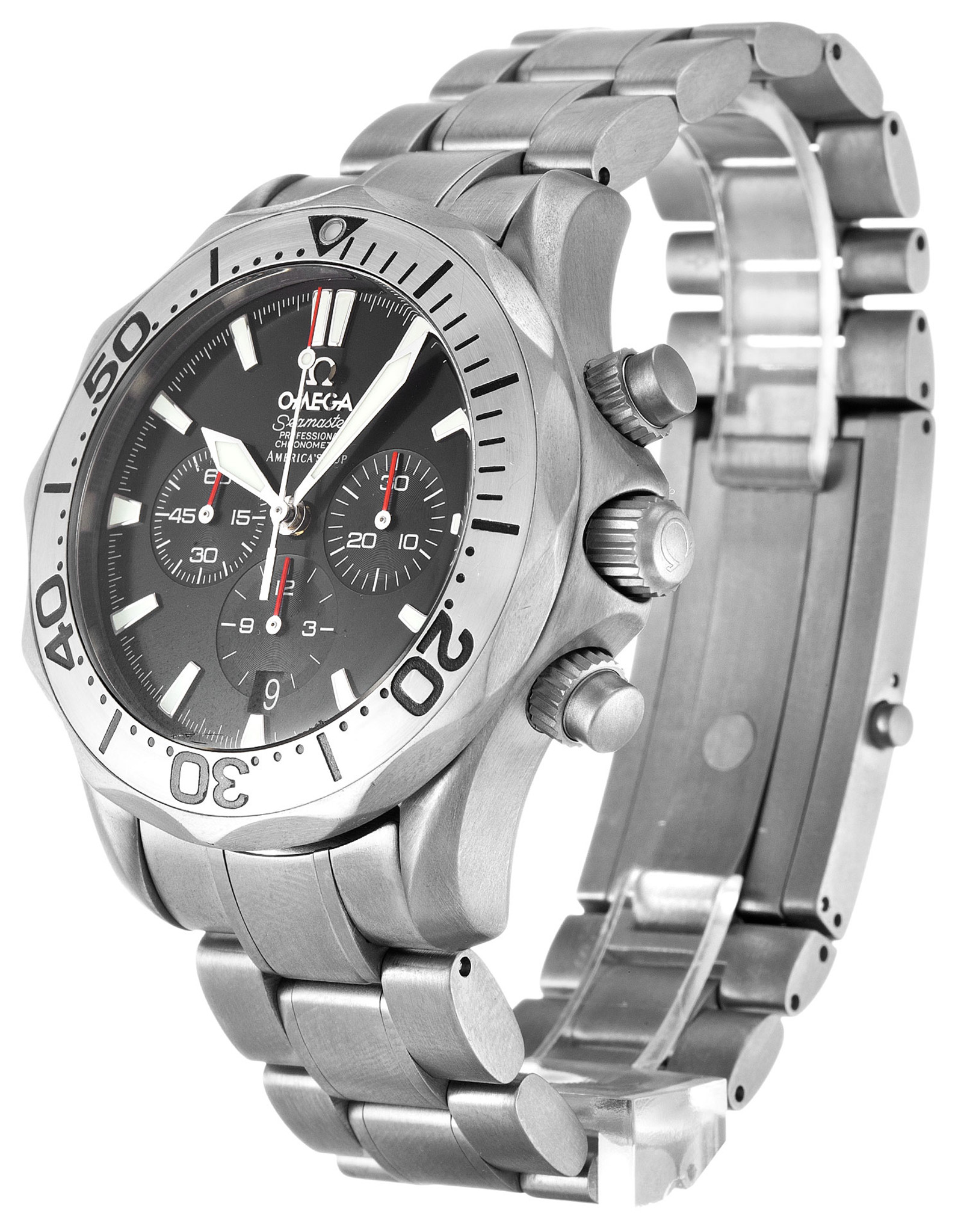 Omega Seamaster 300M Marcatori Di Bastoncini Neri 2293,50,00 41,5 MM-1