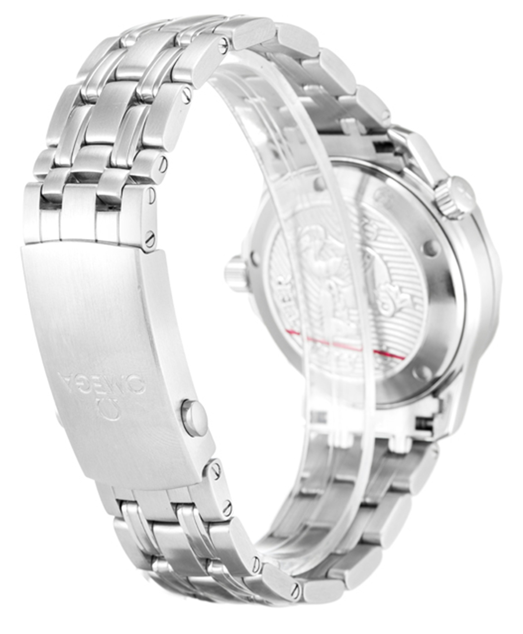 Omega Seamaster 300M Marcatori A Bastoncino Blu 212.30.36.20.03.001 36.2MM-2