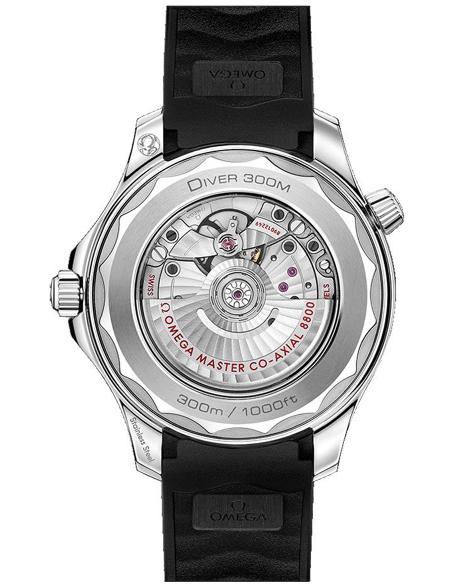 Orologi Replica Da Uomo In Ceramica Nera Omega Seamaster 210.32.42.20.01.00 42MM-2