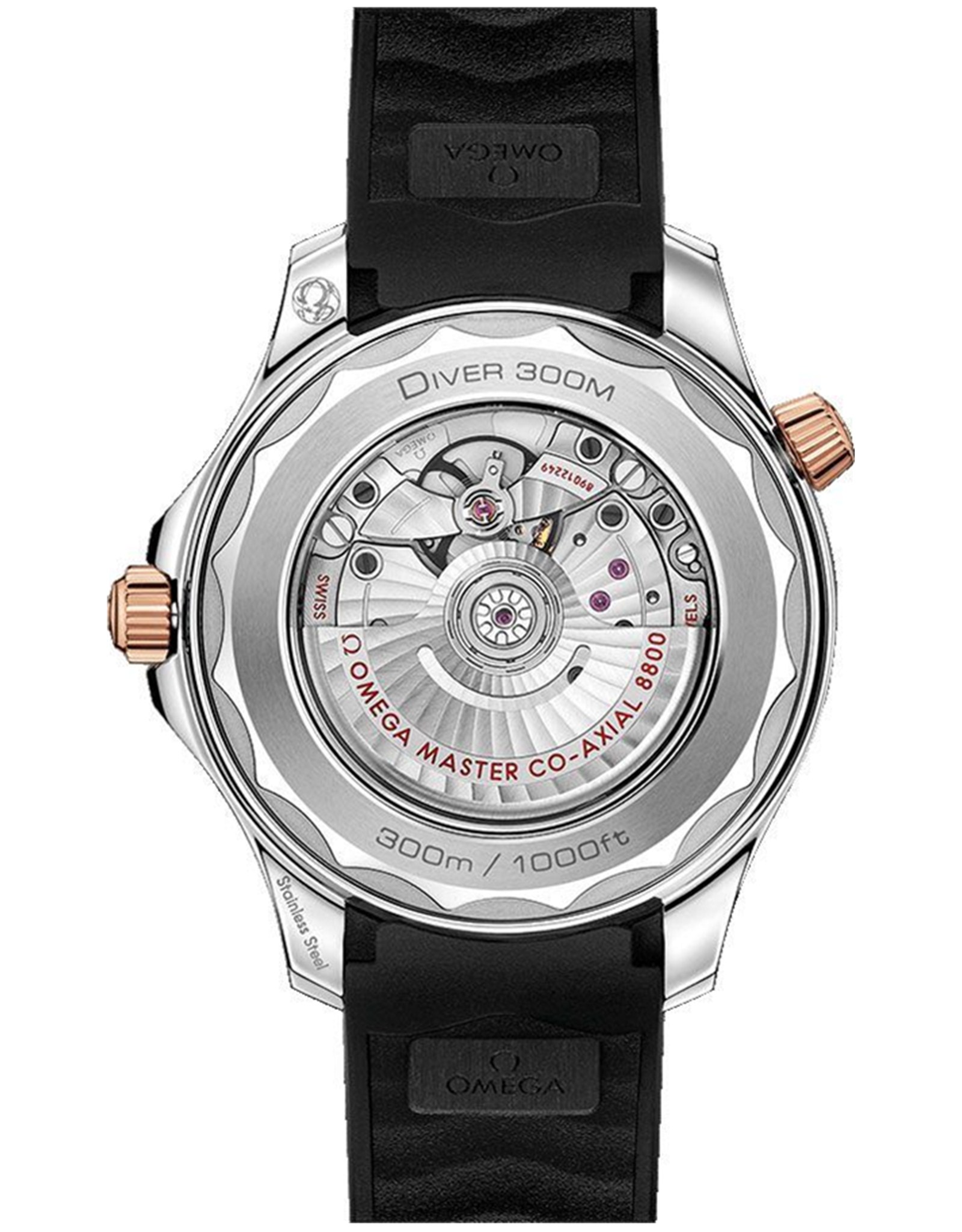 Omega Seamaster In Ceramicrosio Nero Ceramicrose Oro 210.22.42.20.01.002 42MM-2