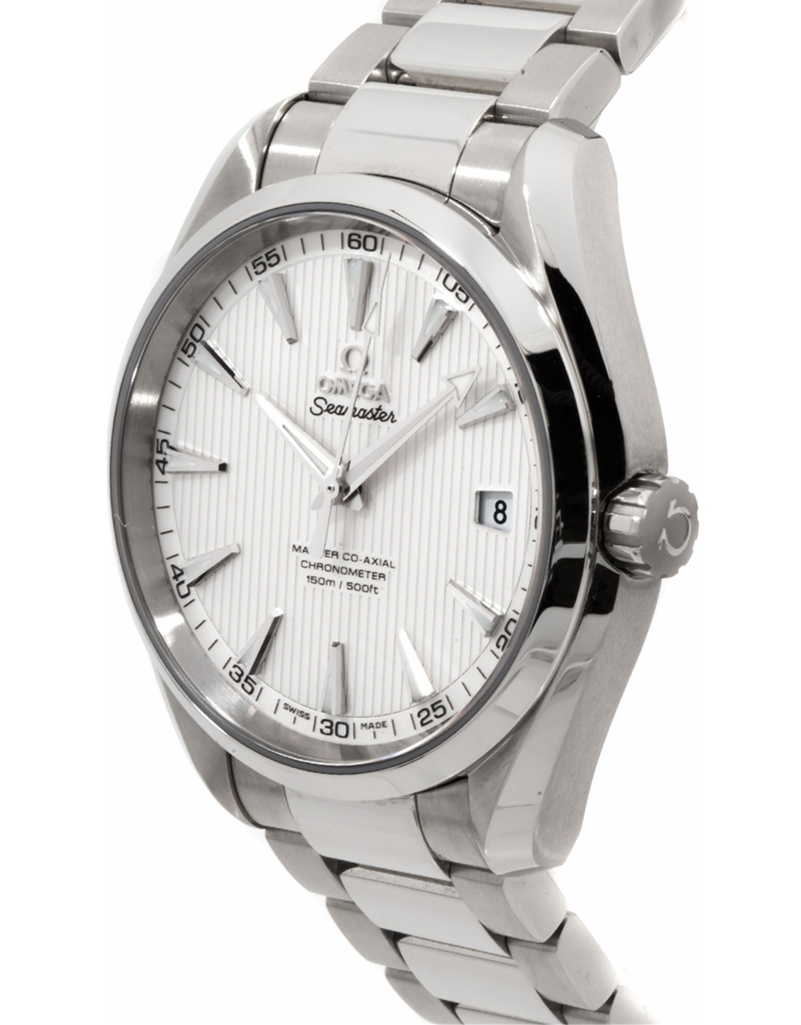 Omega Seamaster Silver Teak Teak Diare Orologi Replica Da Uomo 231.10.42.21.02.003 41.5MM-1