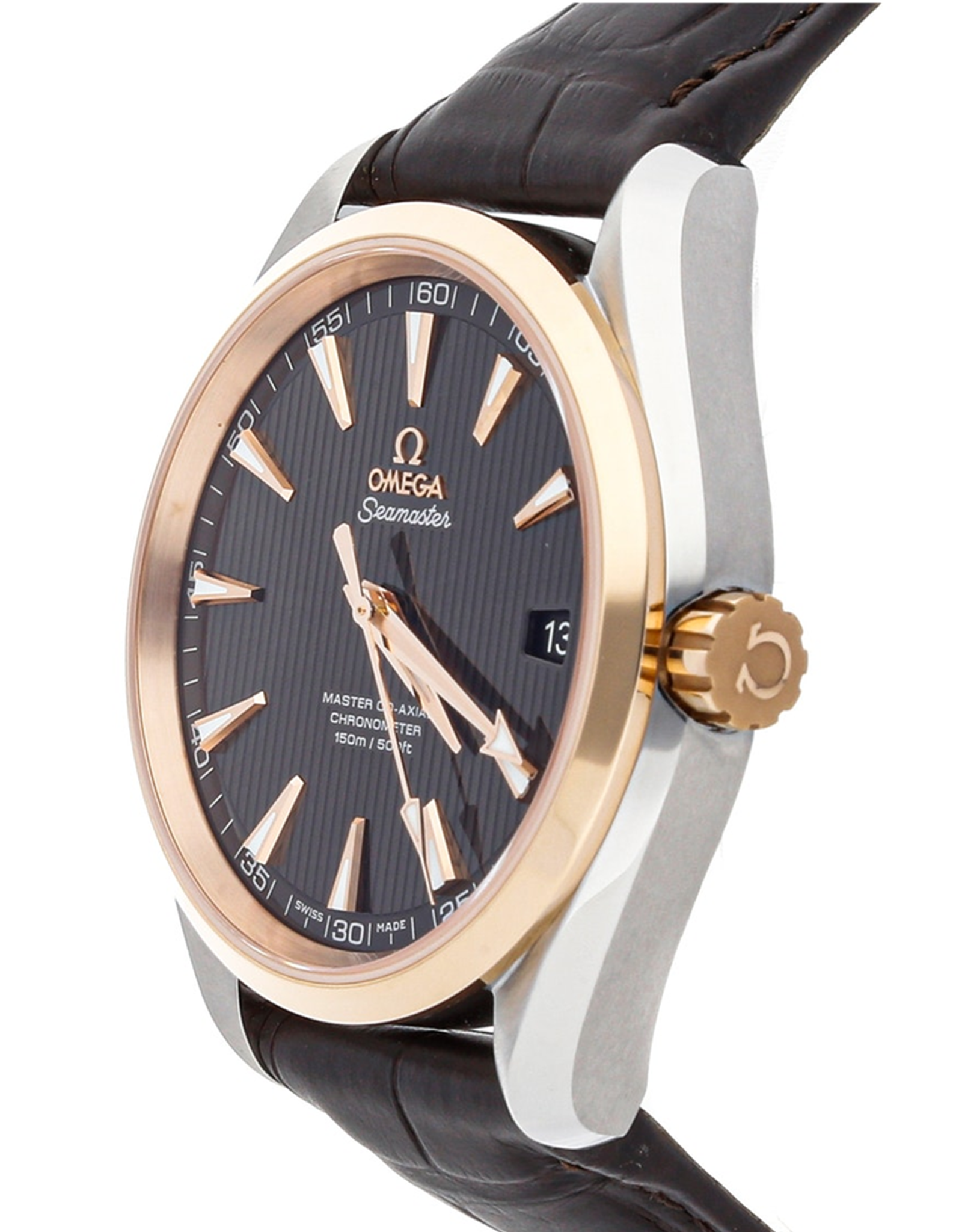 Omega Seamaster Quadrante grigio Data Funzione 231.23.42.21.06.003 41.5MM-1
