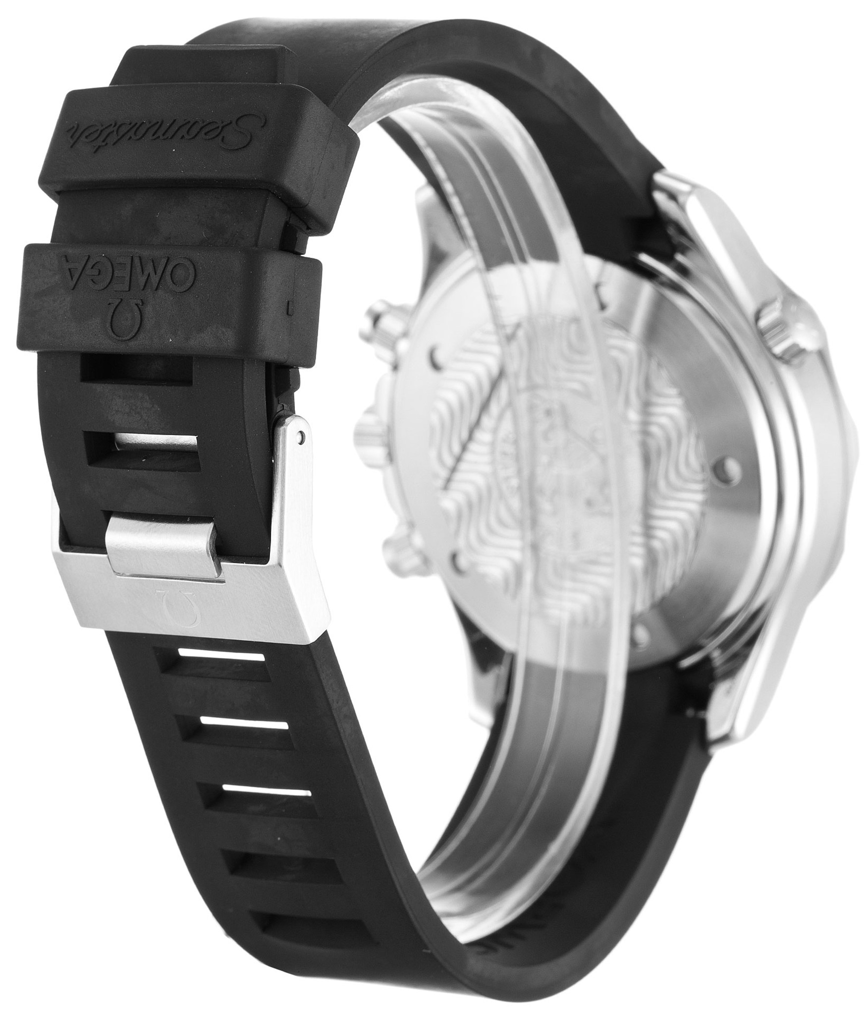 Omega Seamaster 300M Marcatori Di Bastoncini Neri 2894.50.91 45MM-2