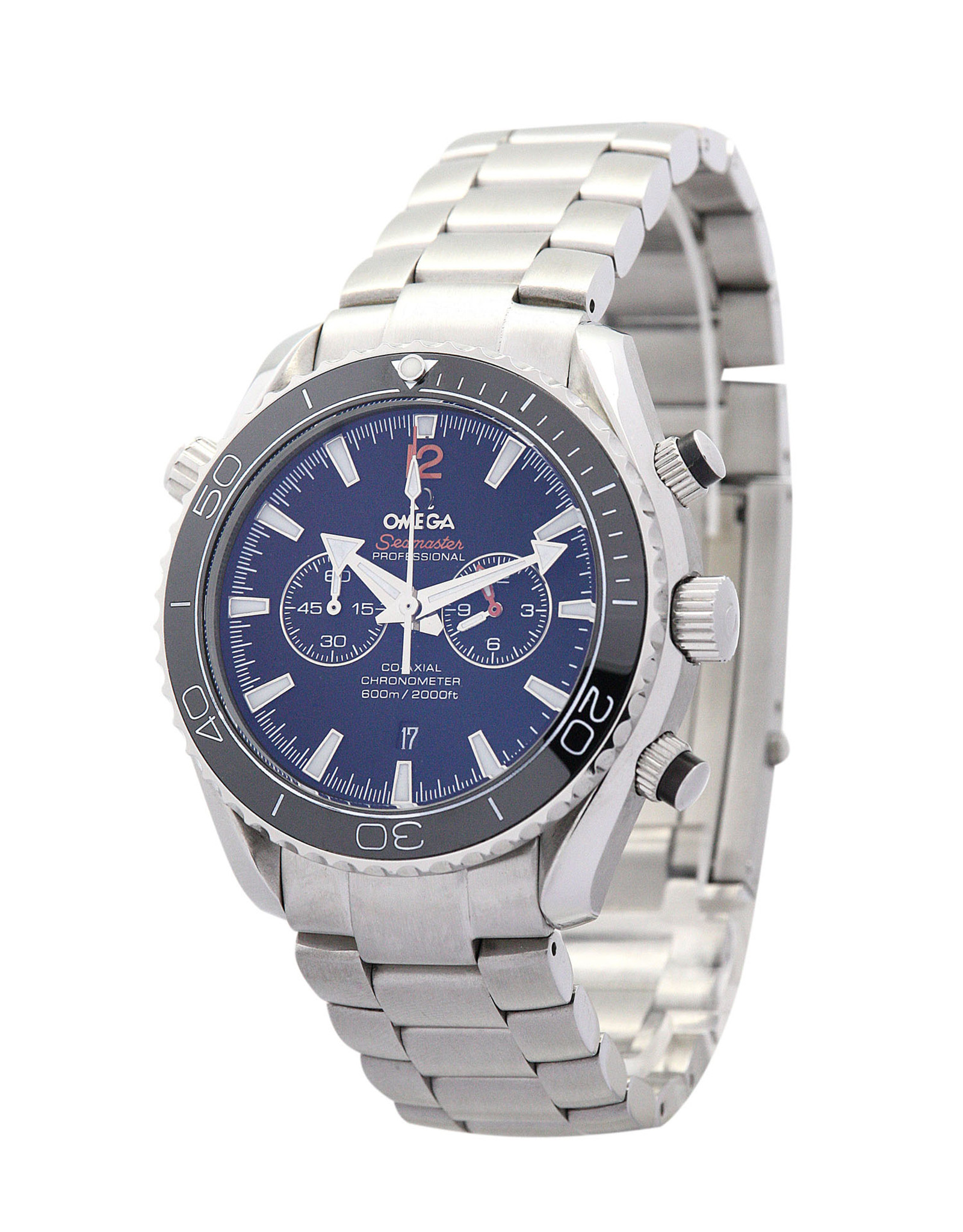 Omega Speedmaster Data Quadrante blu Stick Marker 38MM-1