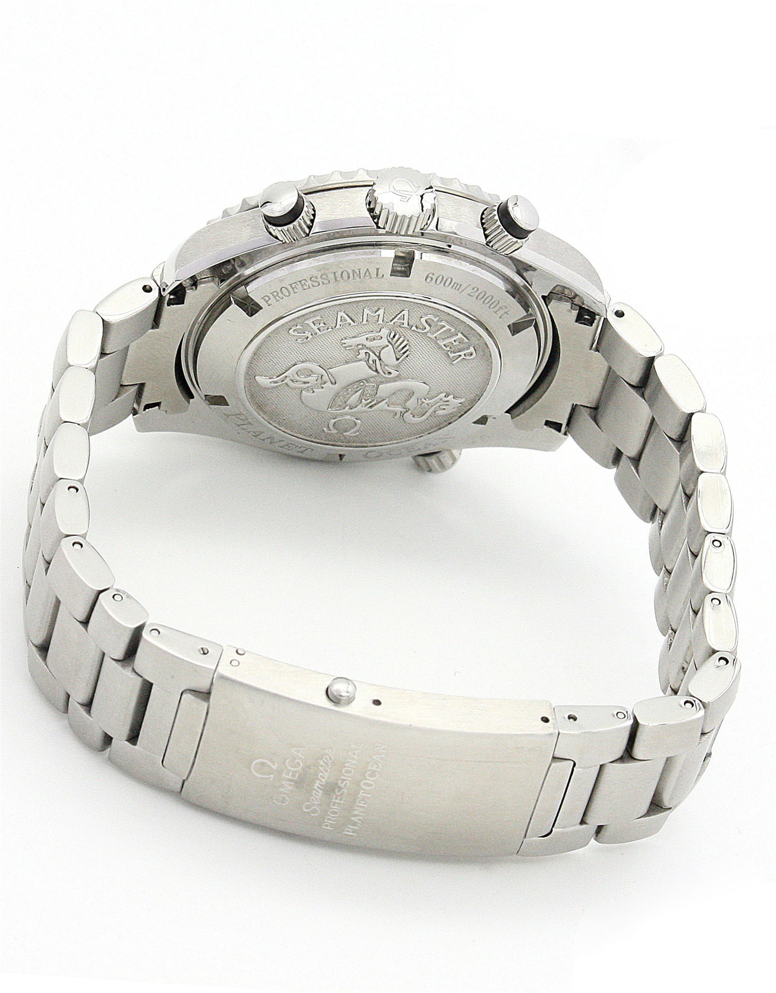 Omega Speedmaster Data Quadrante blu Stick Marker 38MM-2