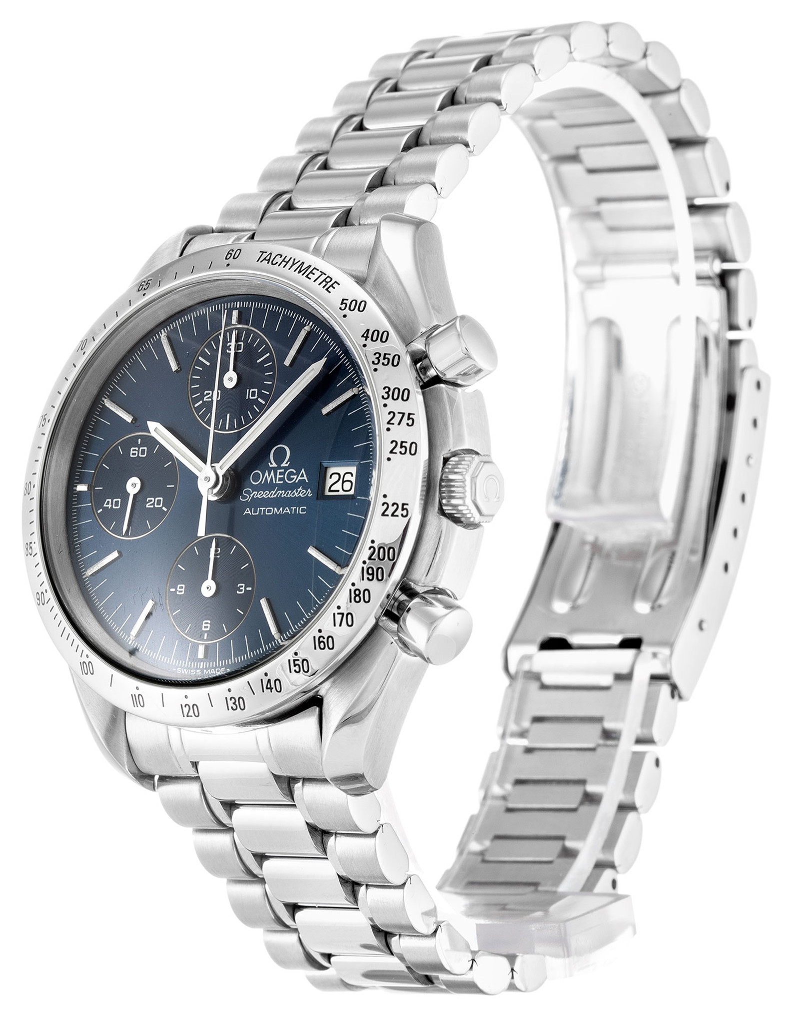 Omega Speedmaster Data Marcatori Di Bastoncini Neri 3811.80.03 38MM-1