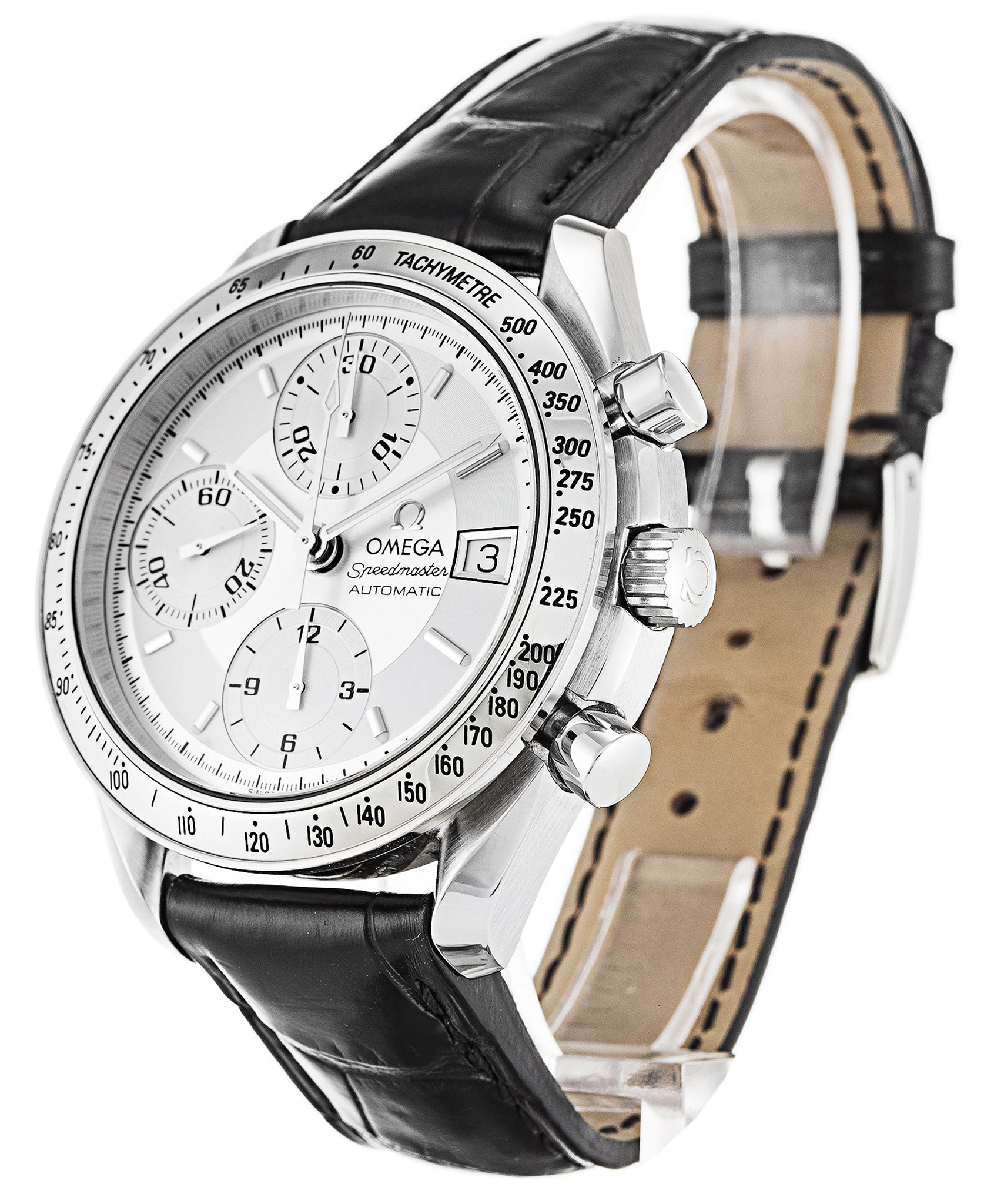 Omega Speedmaster Data Marcatori Di Bastoncini Per Quadrante Bianco 3813.30.00 39MM-1
