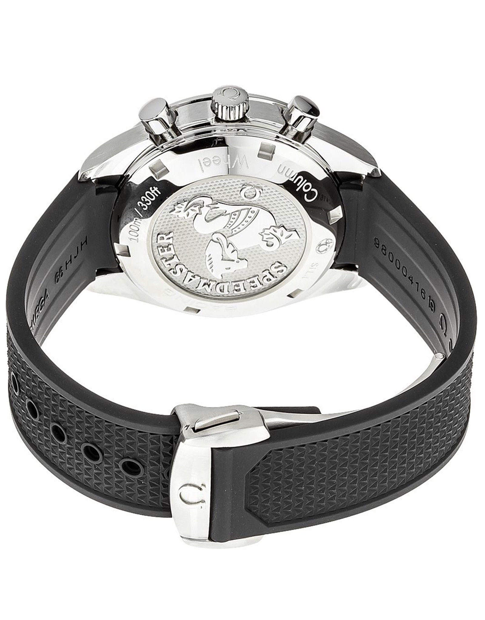 Omega Speedmaster blu Dia Nella Fascia Di GoMMa 40MM 326.32.40.50.03.001-2