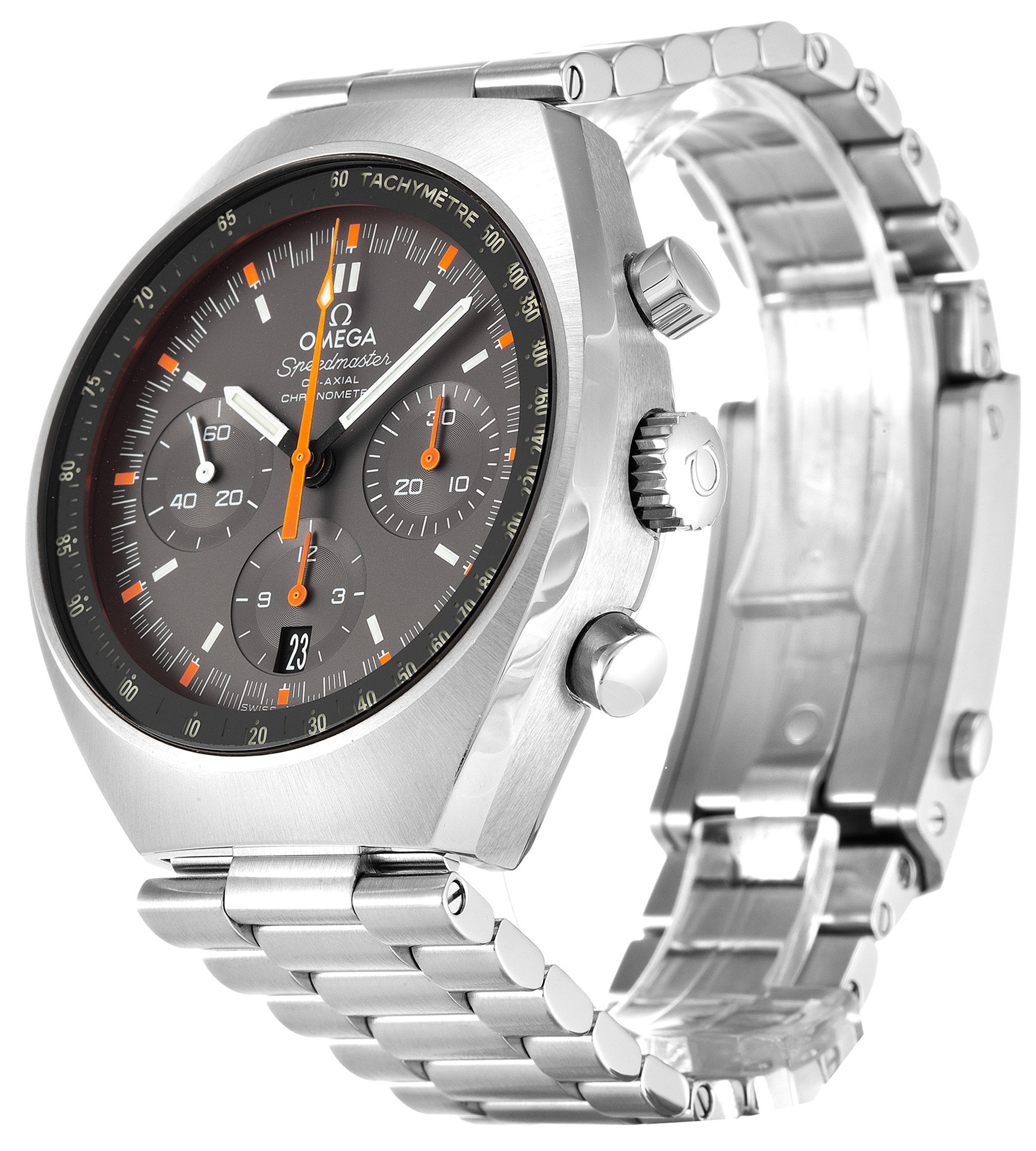 Omega Speedmaster Mkii Marcatori Di Bastoncini Neri 327.10.43.50.06.001 42.4MM-1