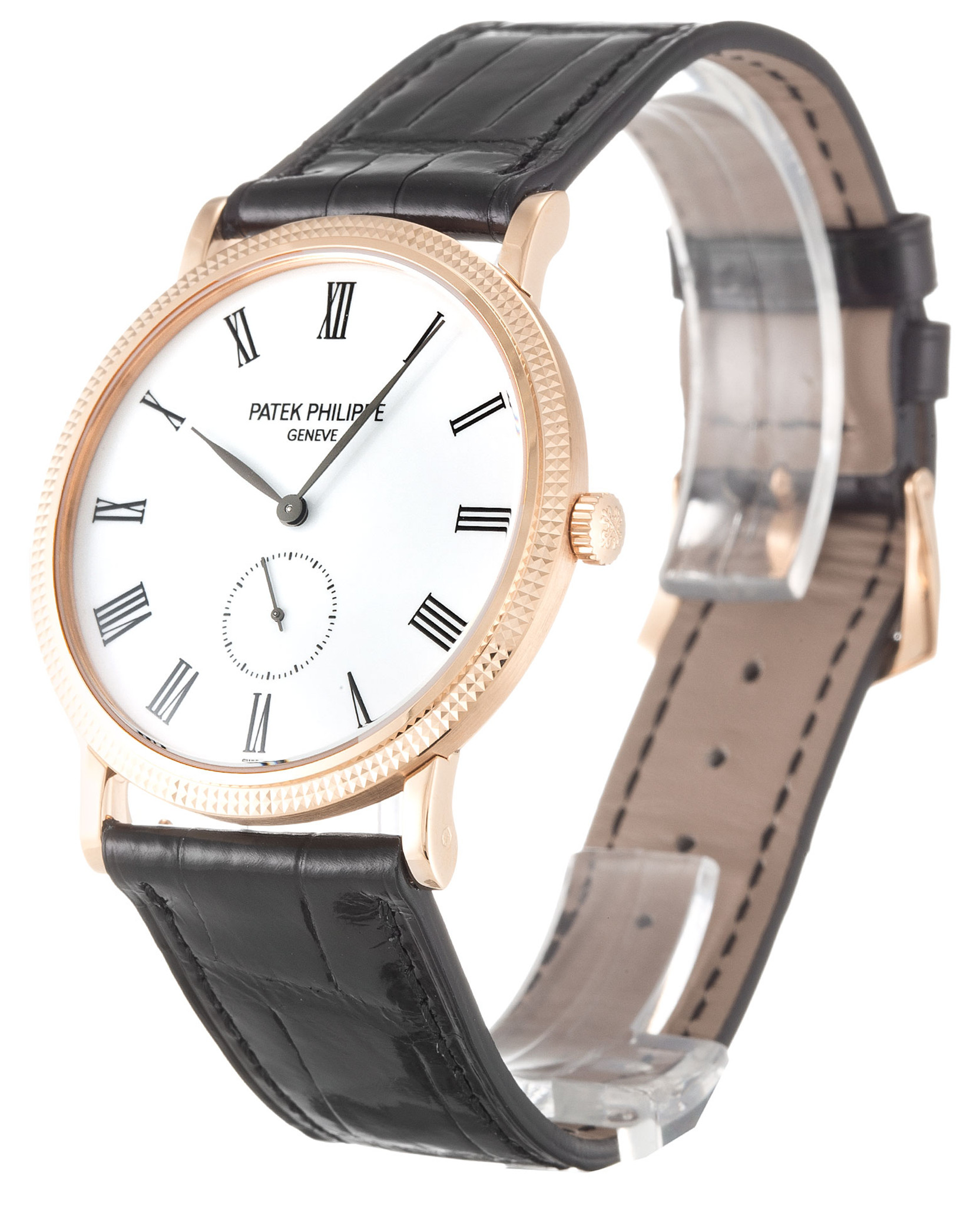 Patek Philippe Calatrava Quadrante bianco Roman Marker 5119R 36MM-1