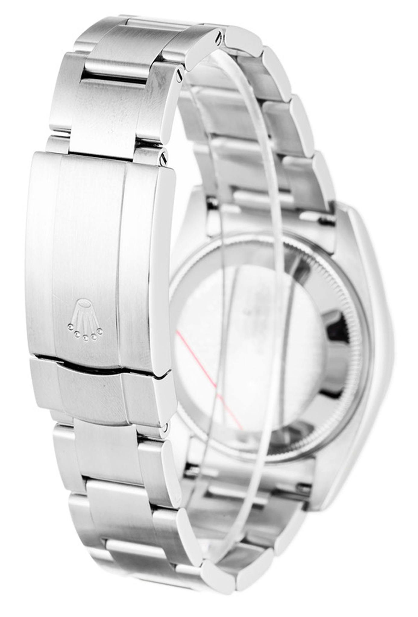 Rolex Air King In Acciaio Inossidabile Cintino Bianco 114210 36MM-2
