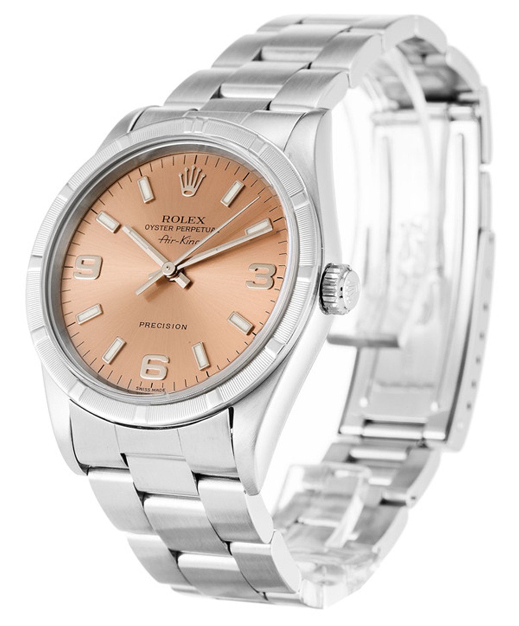 Rolex Air King In Acciaio Inossidabile Marcatori Di Levette 14010M 36MM-1