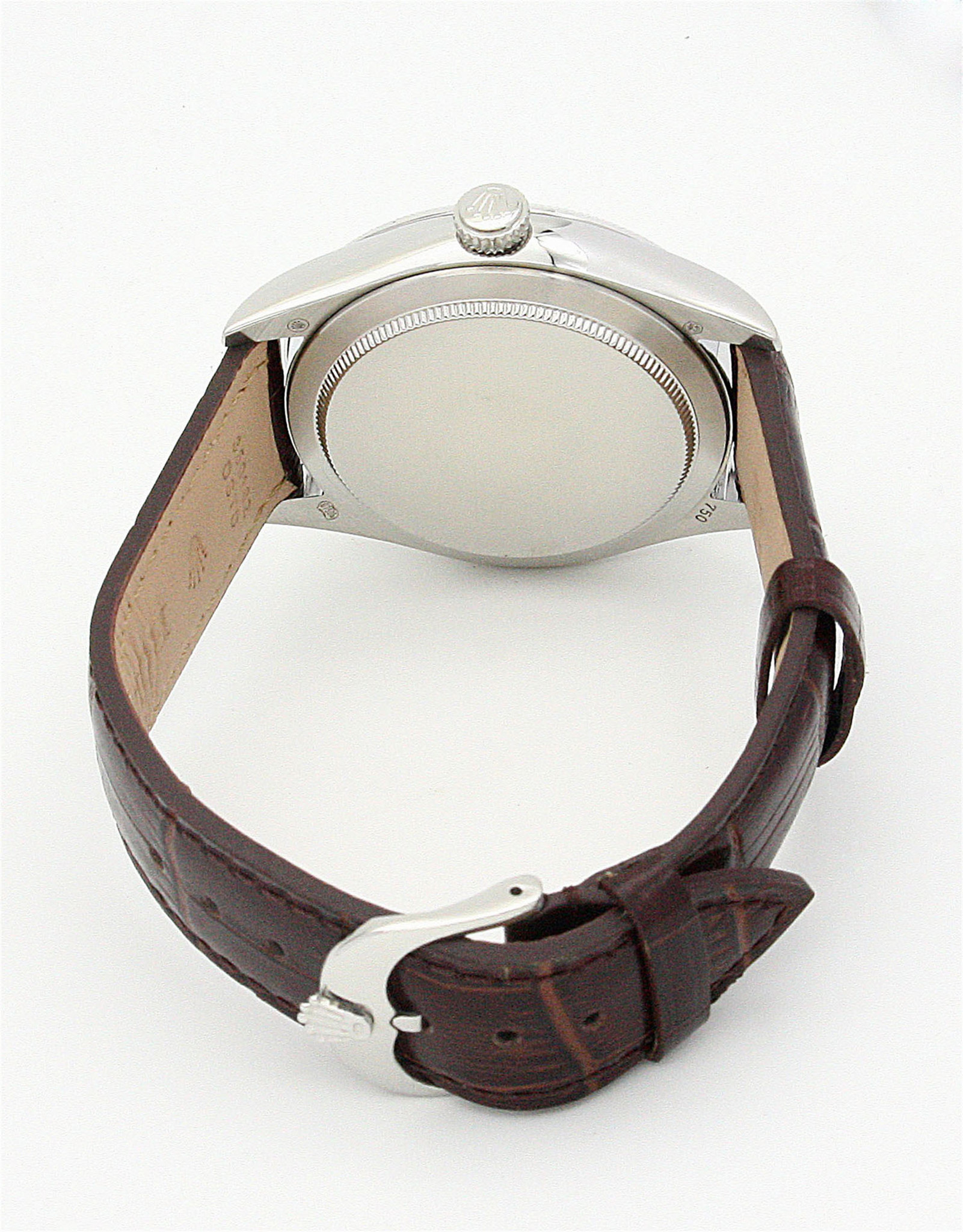 Rolex Cellini Quadrante bianco Stick Marker Lady 4233/8 25MM-2