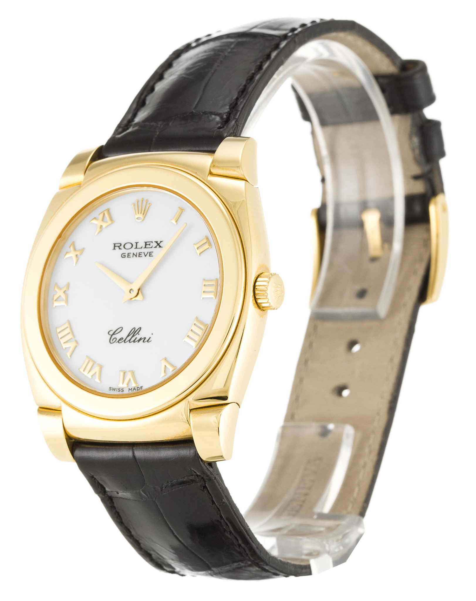 Rolex Cellini Quadrante bianco Marker Romano 5320/8 32MM-1