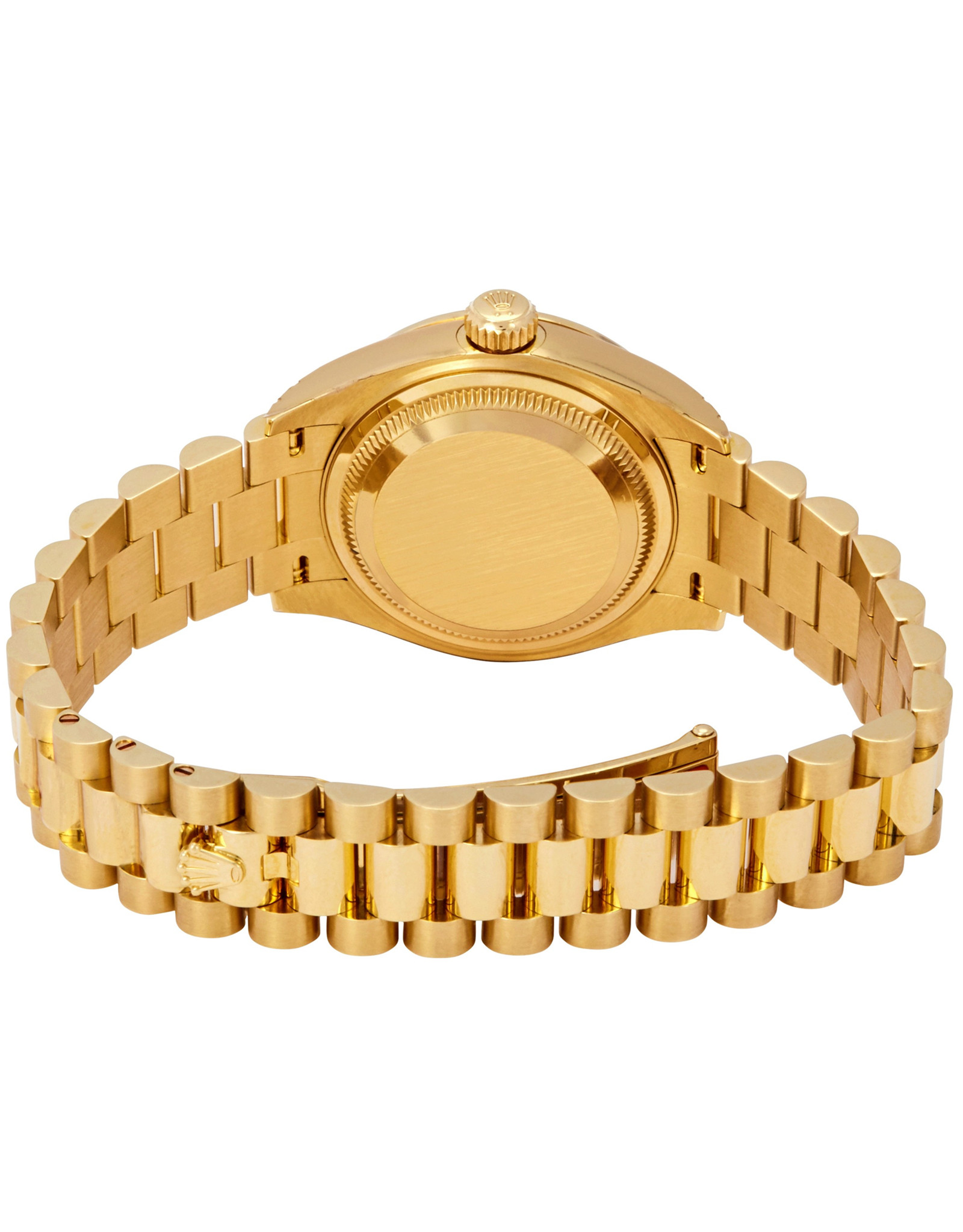 Rolex Datejust Liliac Dial Di Liliac 18K Giallo Presidente Gold Automatico Orologi Replica-2