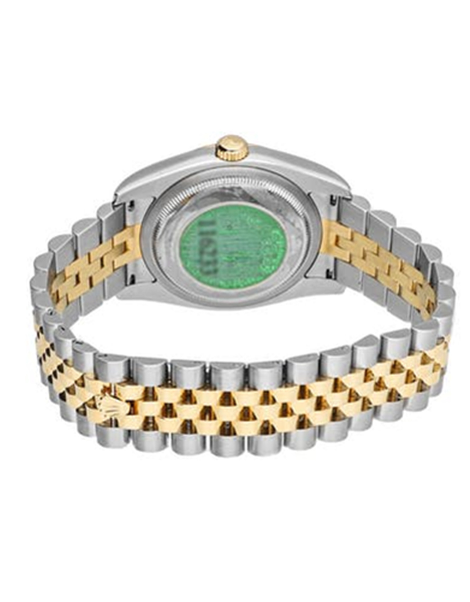 Rolex Datex Jollo Giallo Gambel Sstainless Cinghia D'Acciaio Orologi Replica Automatico 36 MM-2