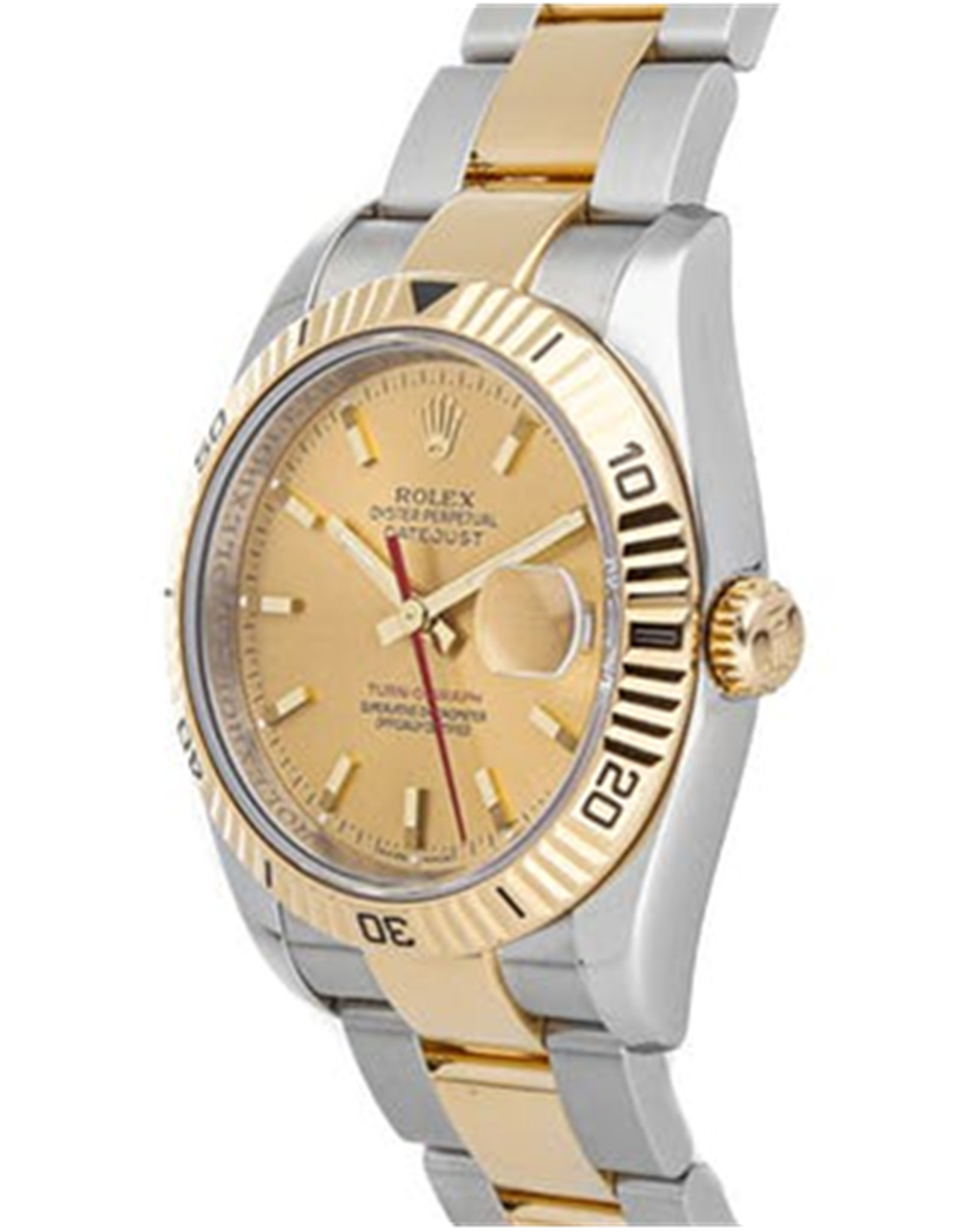 Rolex Datesjust Quadrante giallo Dial Di Acciaio Inossidabile 36MM-1