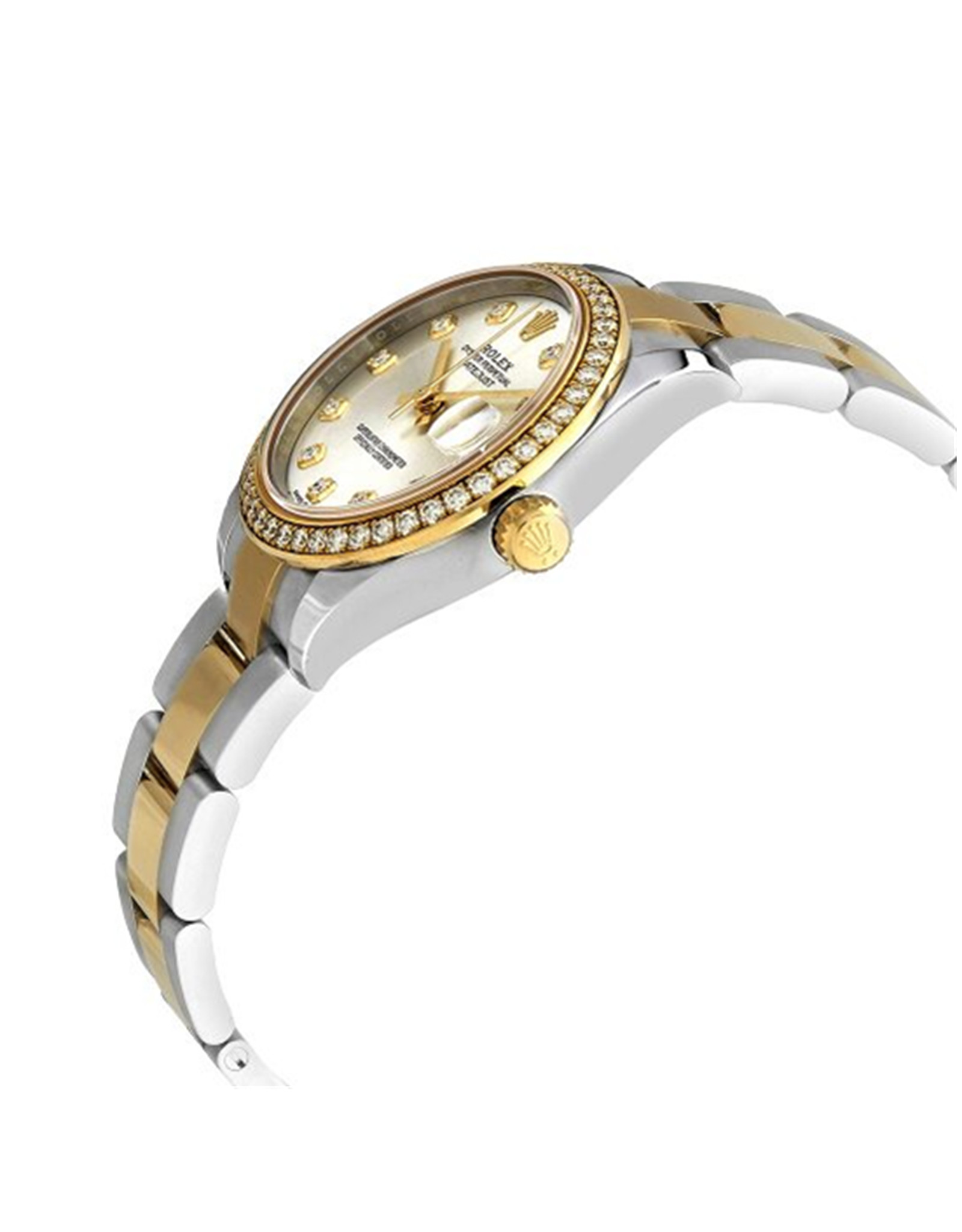 Rolex Datejust Silver Dial Silver Ladies Automatic Steel 18Kt Oyster Oyster Gold Oyster 278383Sdo 31MM-1