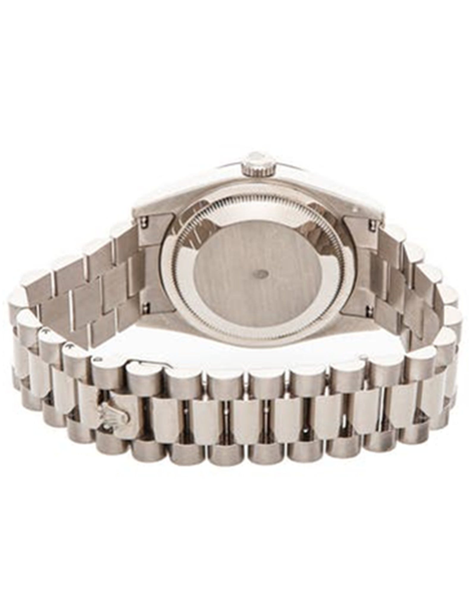 Rolex Day Day bianco Gold Case Che Circonda Il Quadrante Della Madre Rosa 36 MM-2