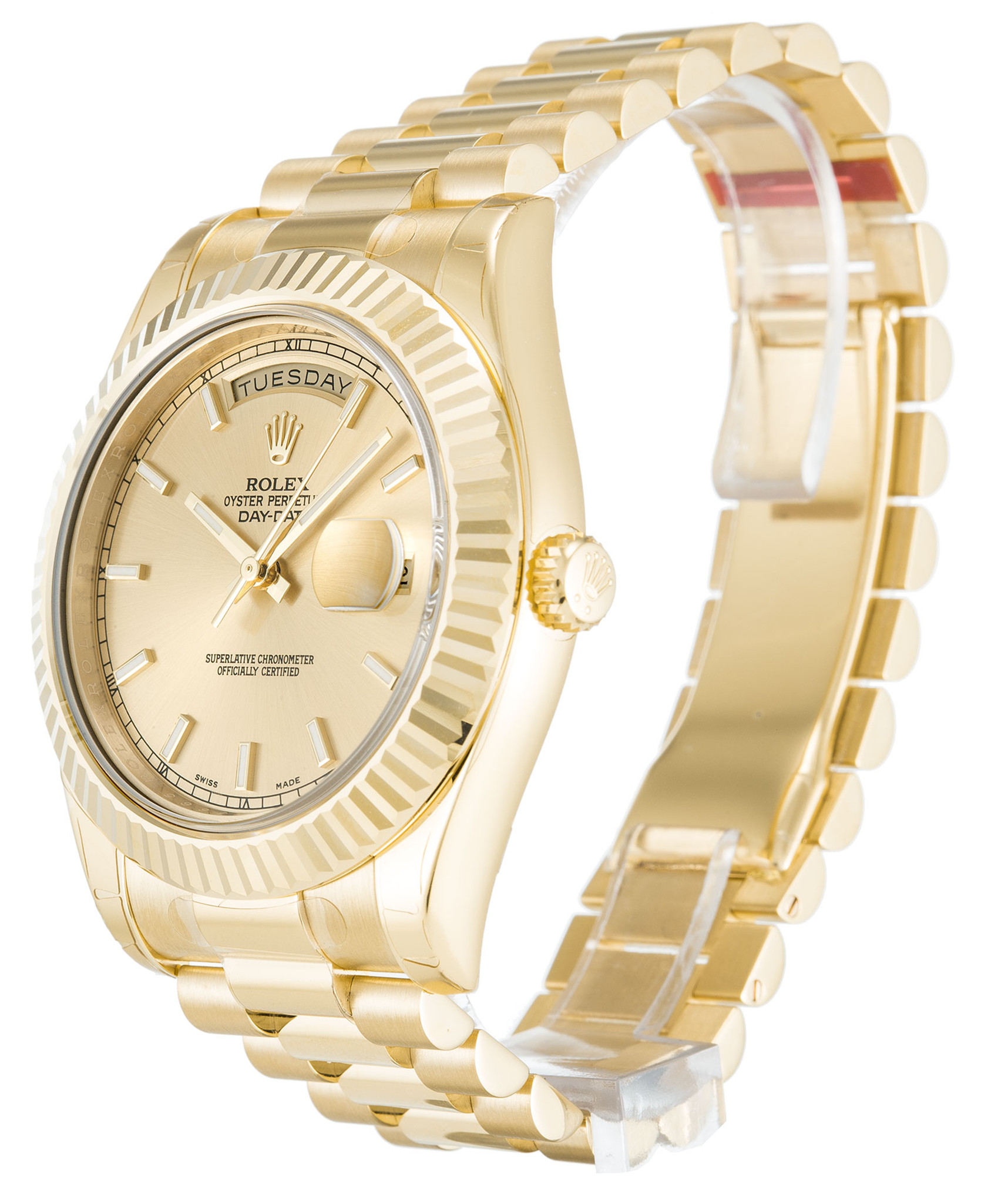 Rolex Day Date Ii Marcatori Di Bastoncini Oro Giallo 218238 41MM-1
