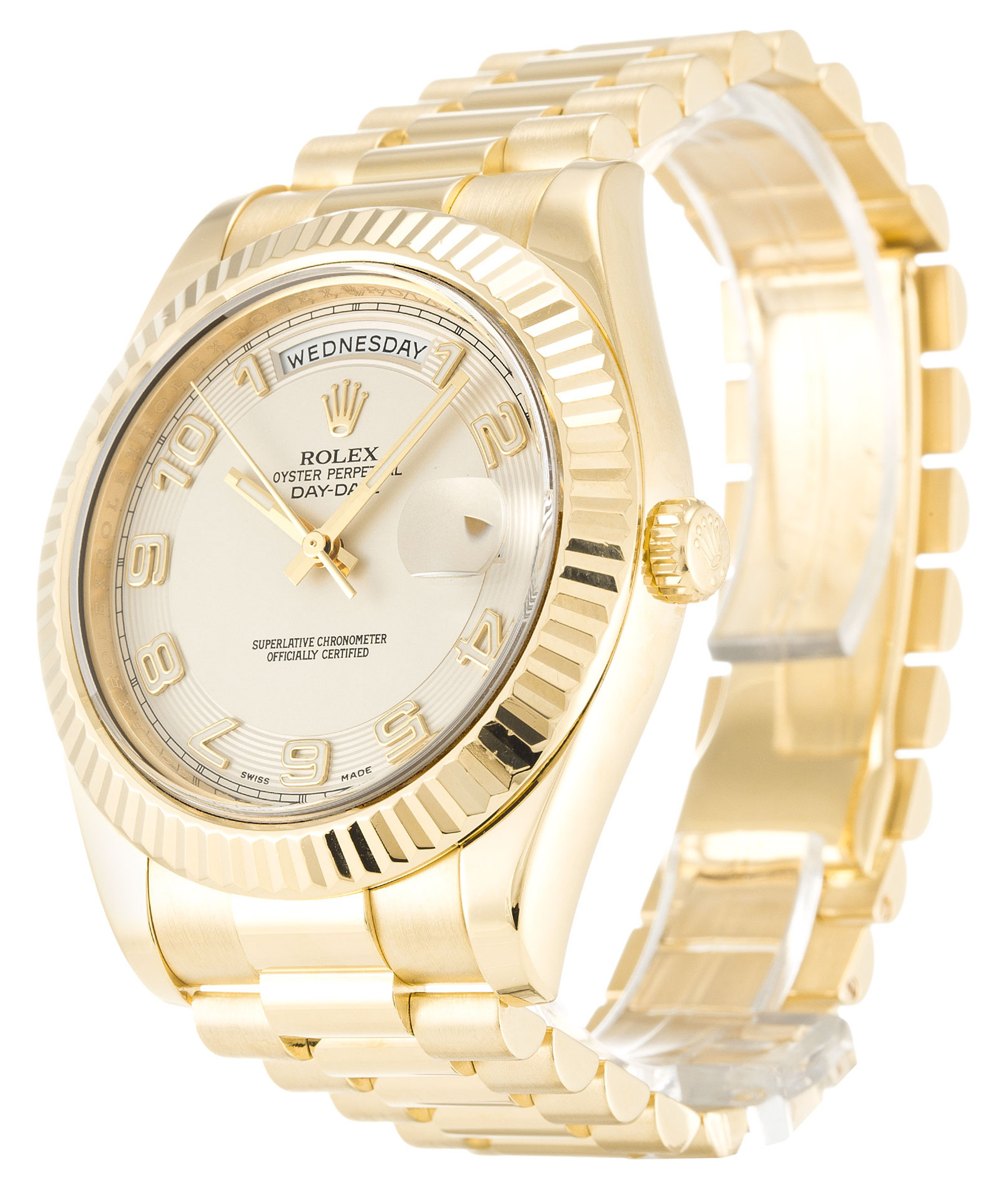 Rolex Day Date Ii Numero Di Quadrante Bianco 218238 41MM-1