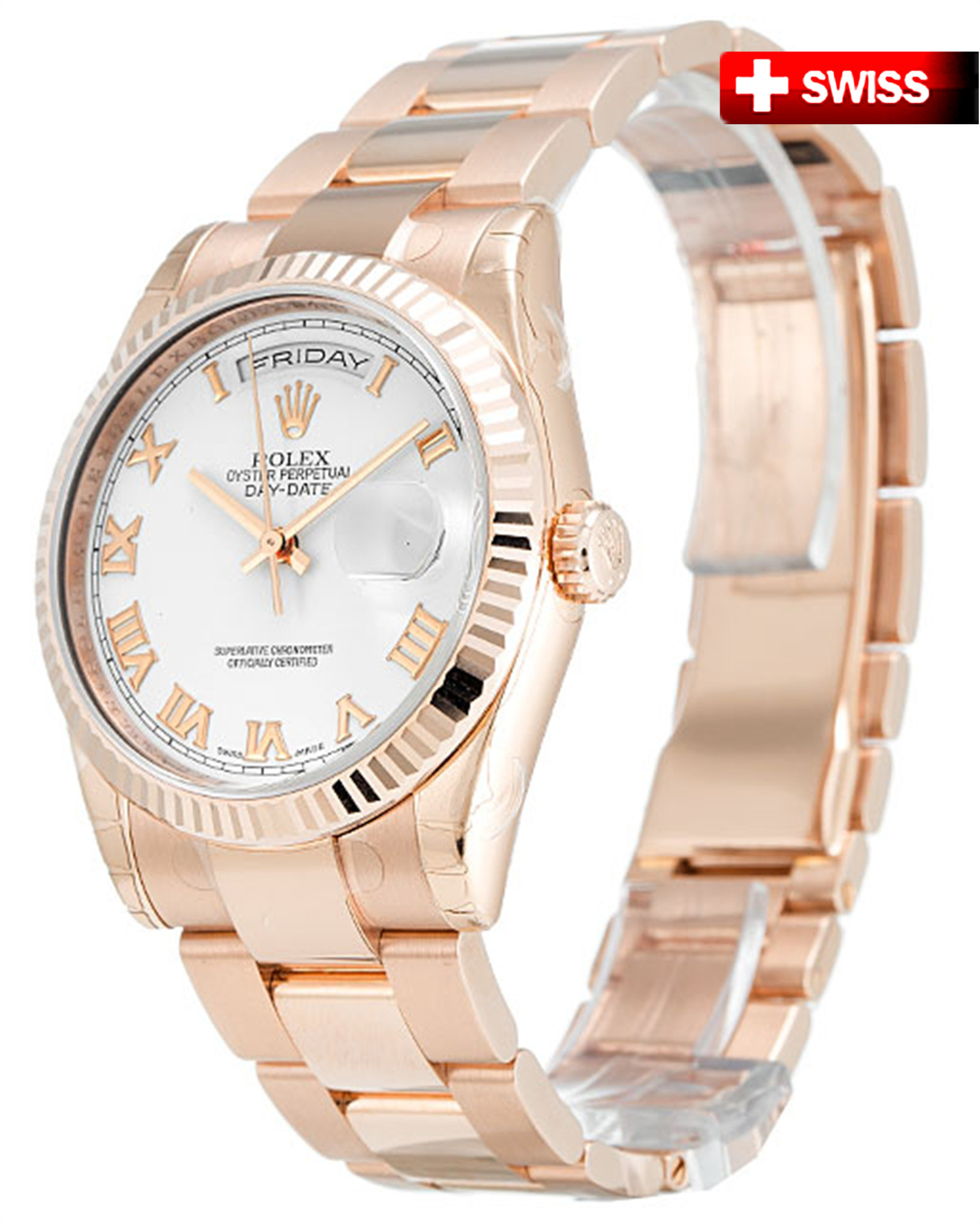 Swiss Rolex Day Data 118235 F 36MM-2