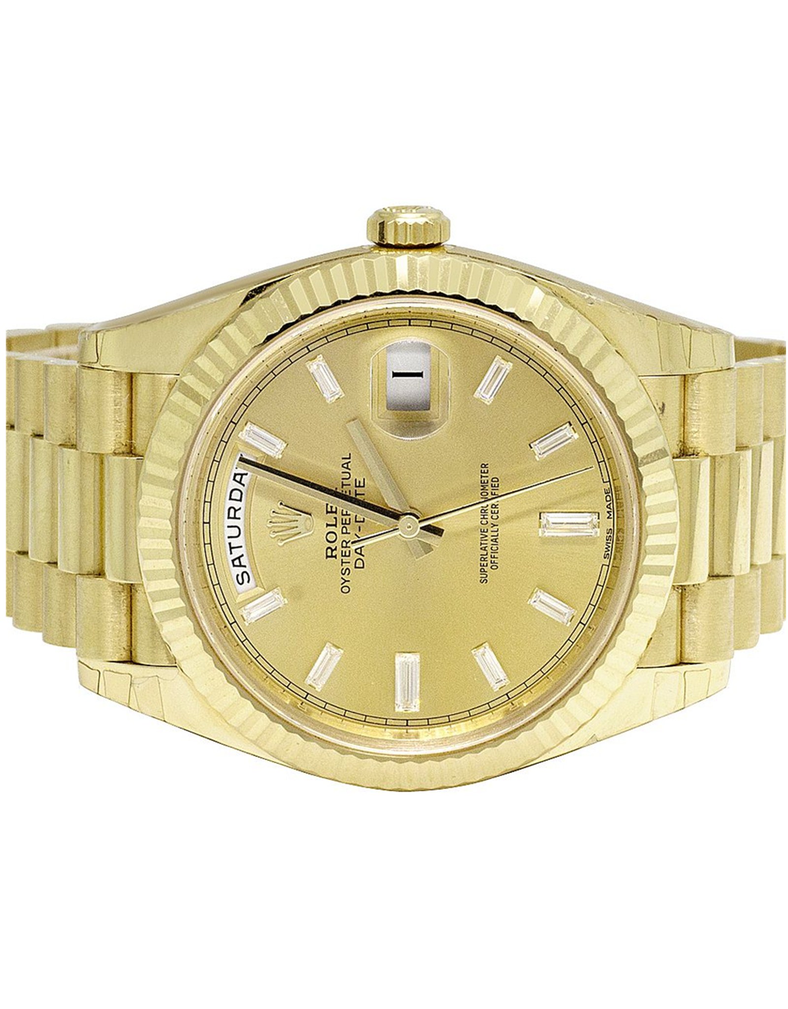 Rolex Day Day Champagne Dial Orologi Replica 228238 40MM-1