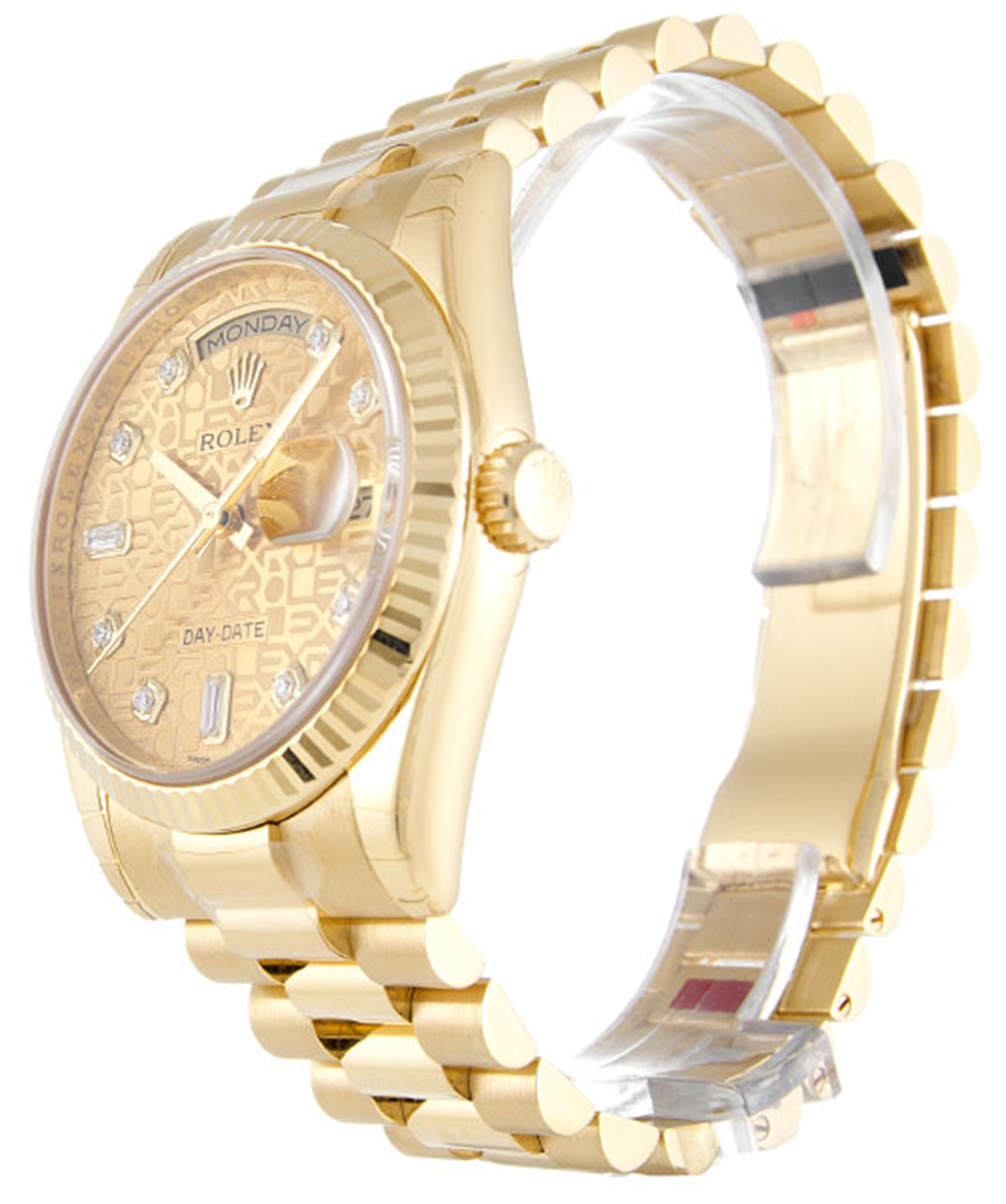 Rolex Day Day Giallo Diamond Gold Diamond Marker 118238 36MM-1