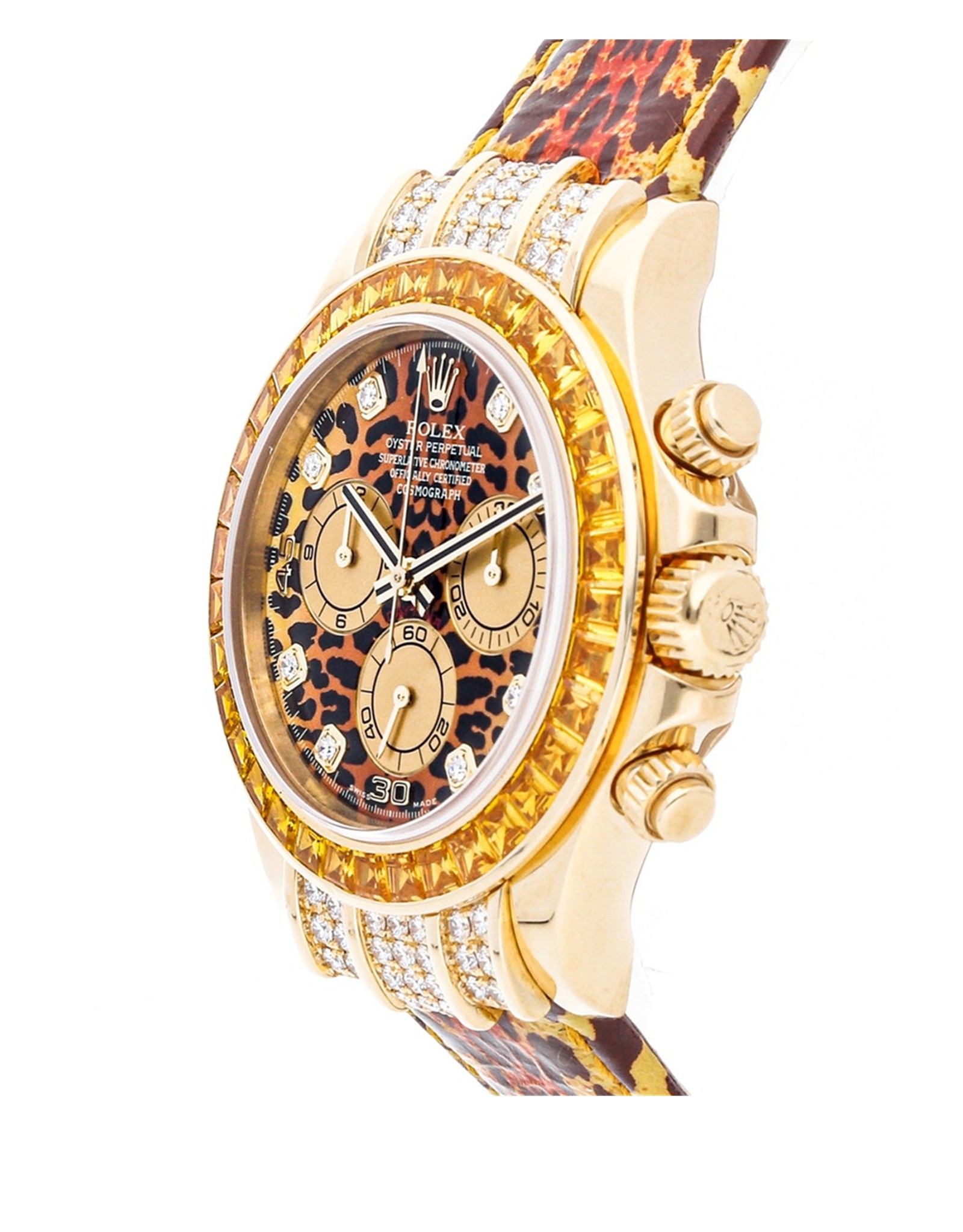 Rolex Daytona Orologi Replica Sapphire Bezel E Diamond Lugs 116598 40MM-1