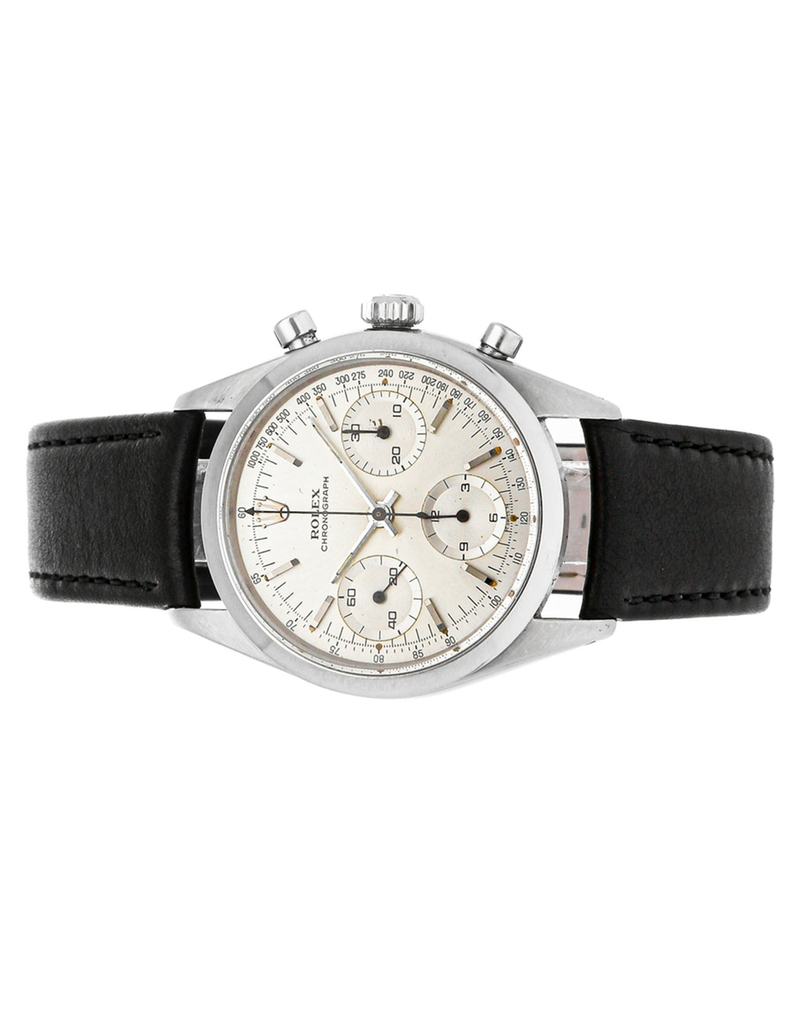 Rolex Daytona Custodia In Acciaio Inossidabile Circostante Silve Dial (6238) 36MM-1