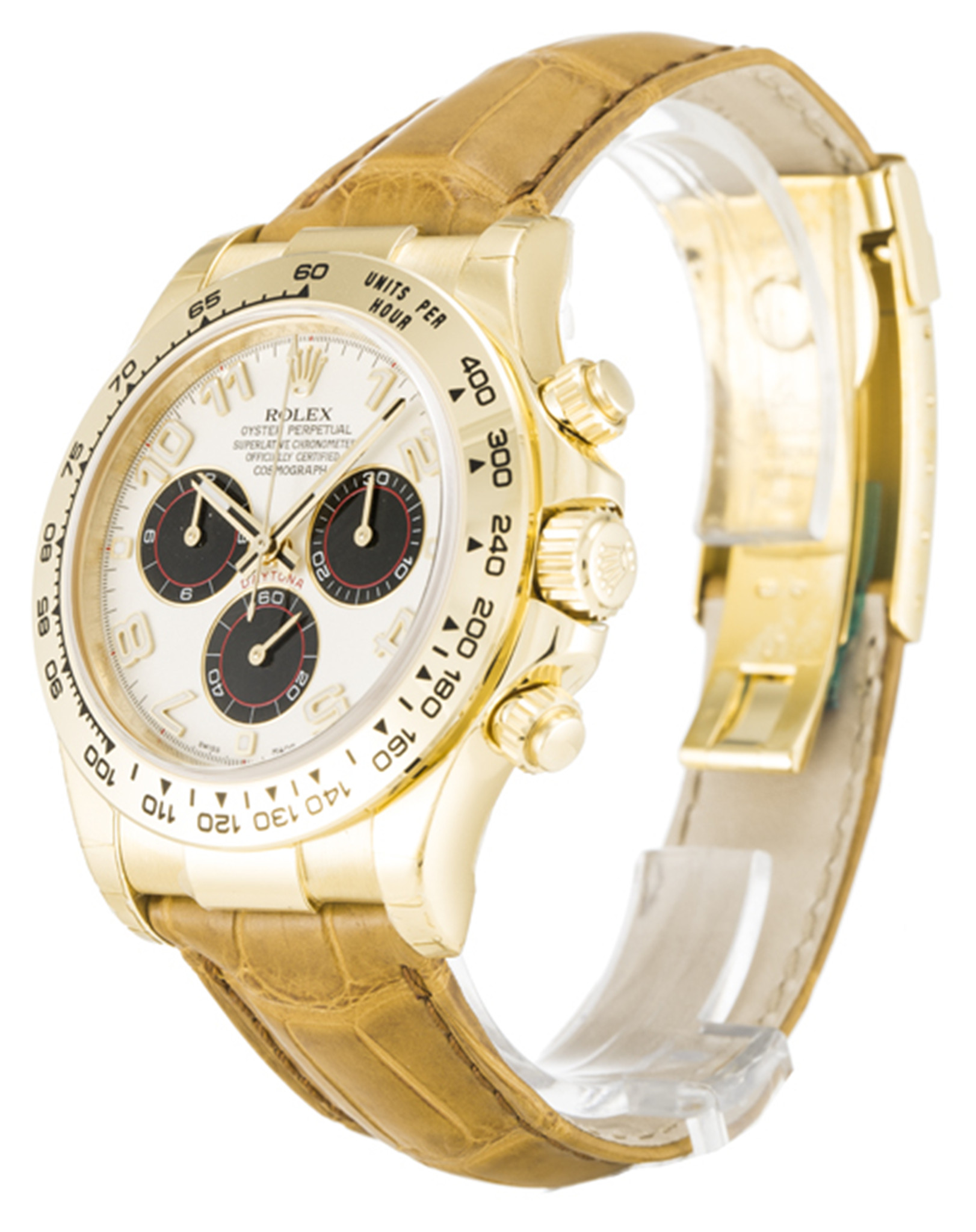 Rolex Daytona Numero Marker Cinta Di Pelle 116518 40MM-1