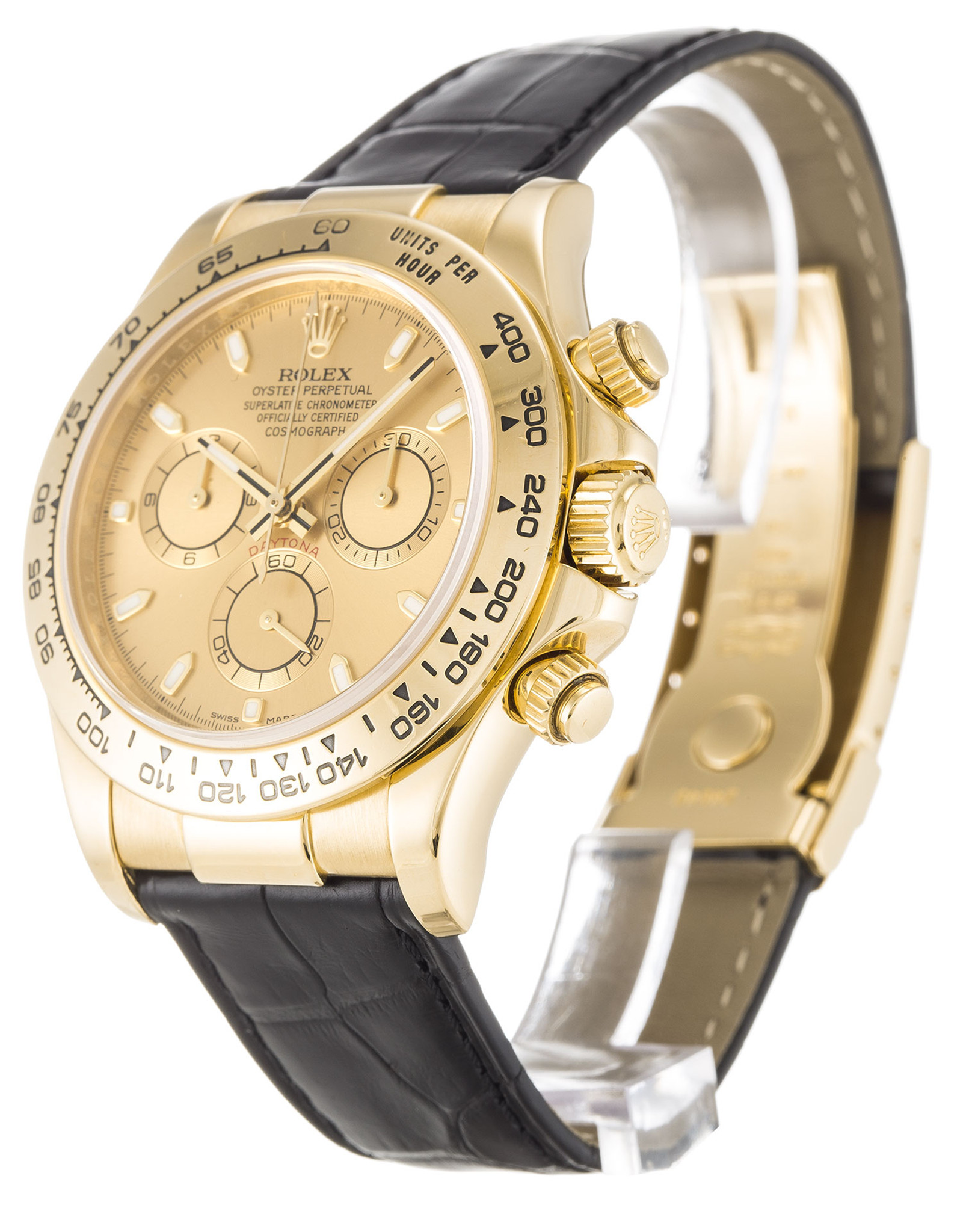 Rolex Daytona Cinghia Di Cinghia Marcatori 116518 40MM-1