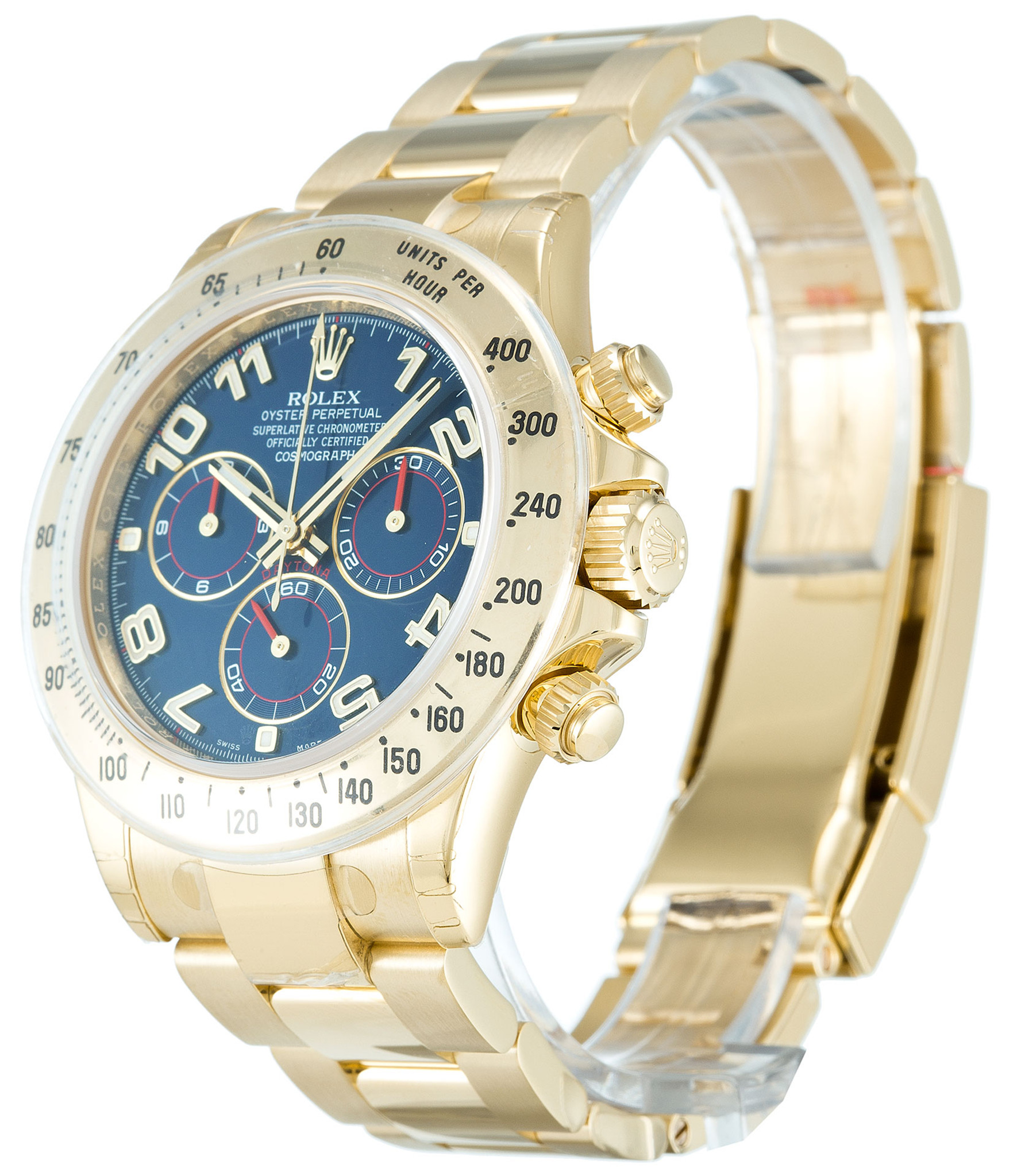 Rolex Daytona Quadrante blu Number Marker 116528 40MM-1