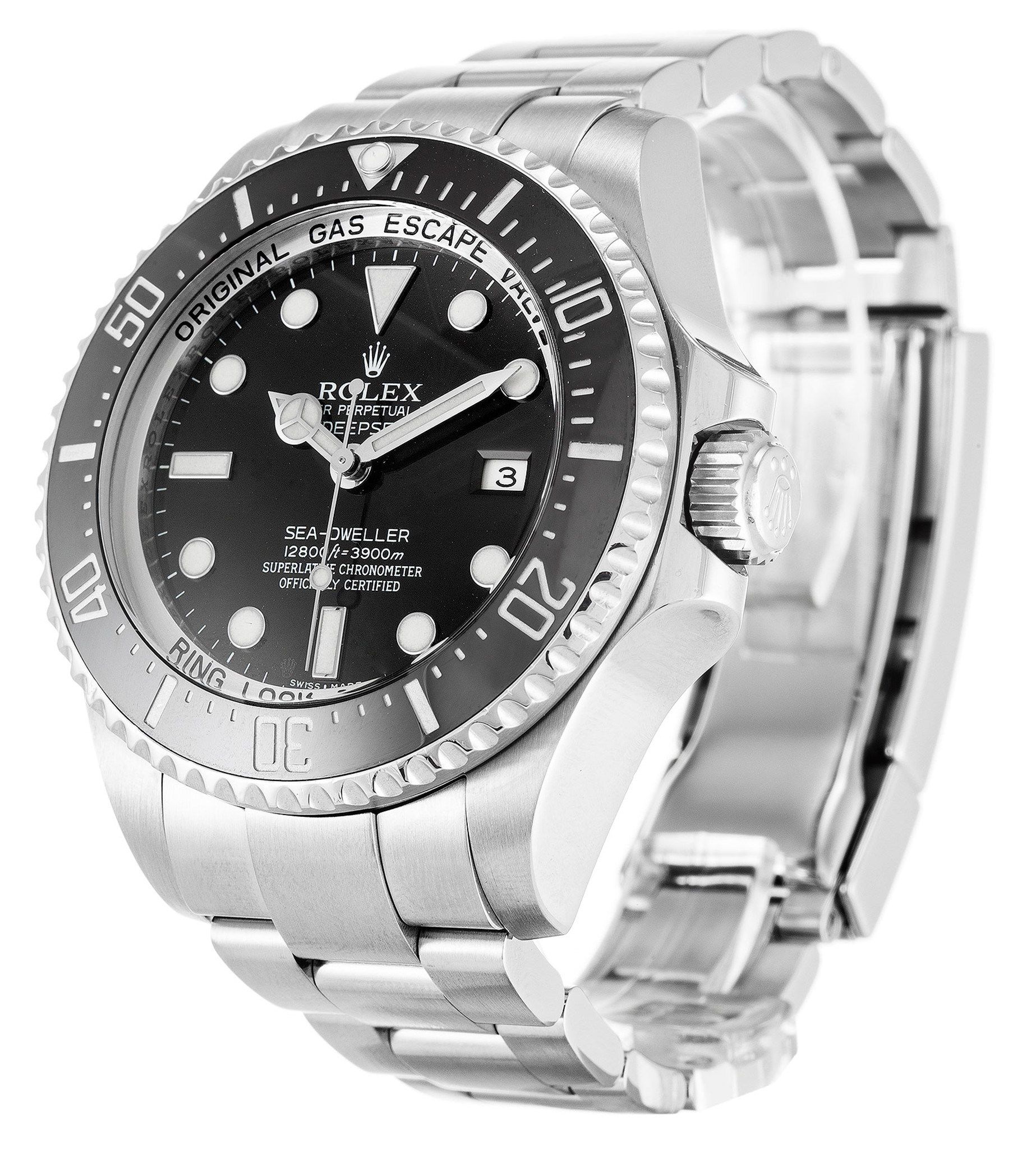 Rolex Deepsea Quadrante nero Stick Marker 116660 44MM-1