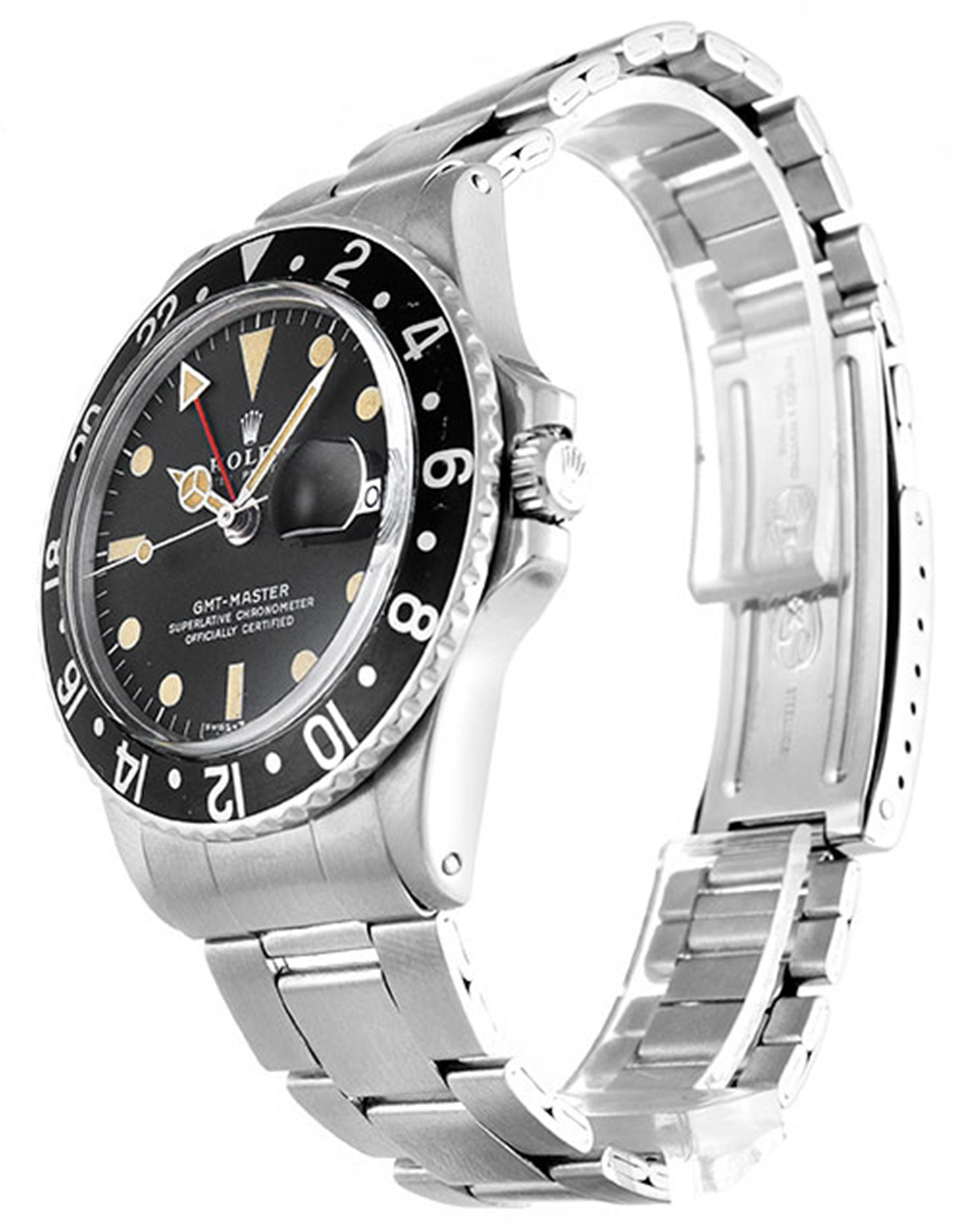 Rolex Gmt Master nero Case Stick Marker 1675 40MM-1