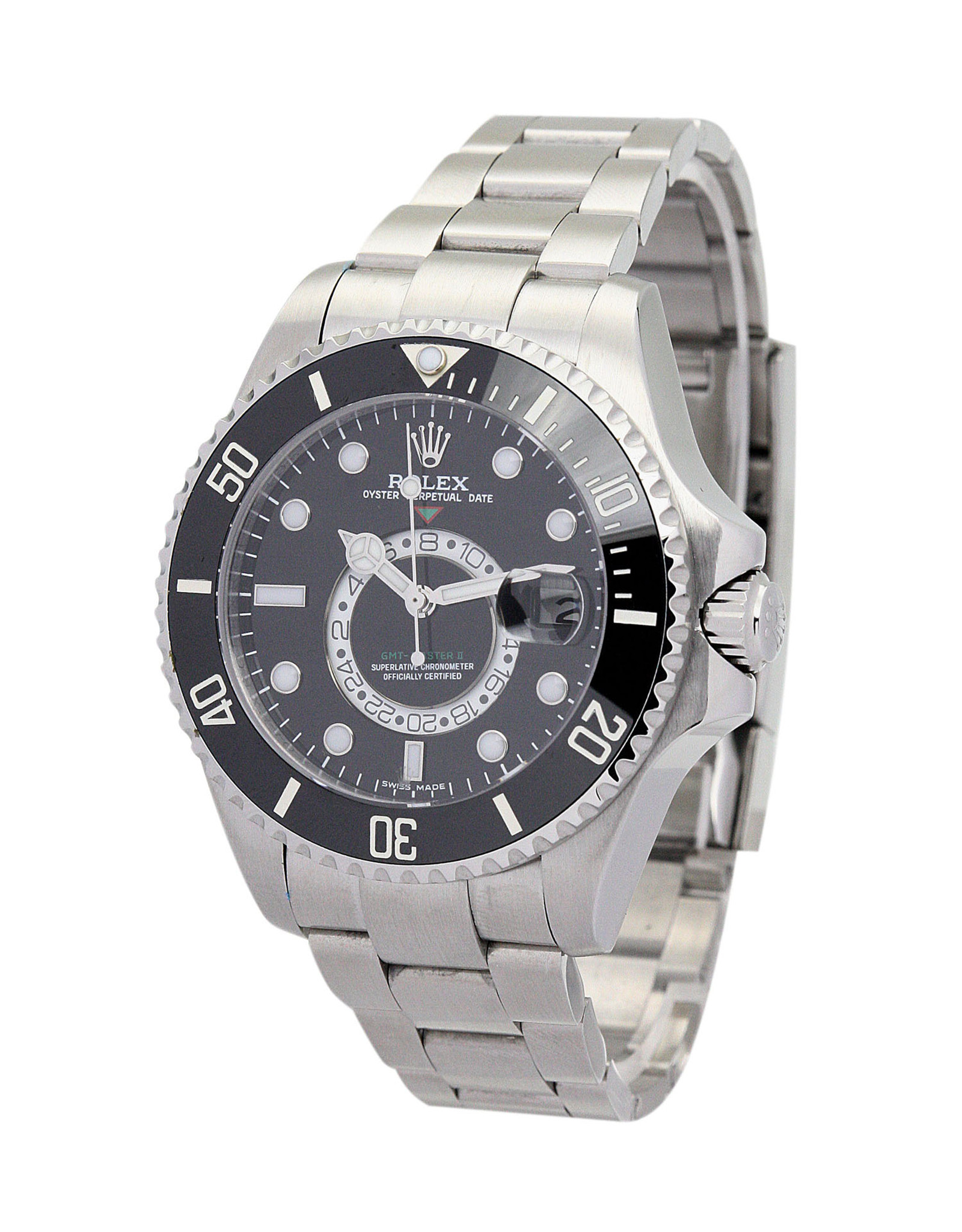 Rolex Gmt Master Quadrante nero Dialga Inossidabile Cinghia 16720 40-1