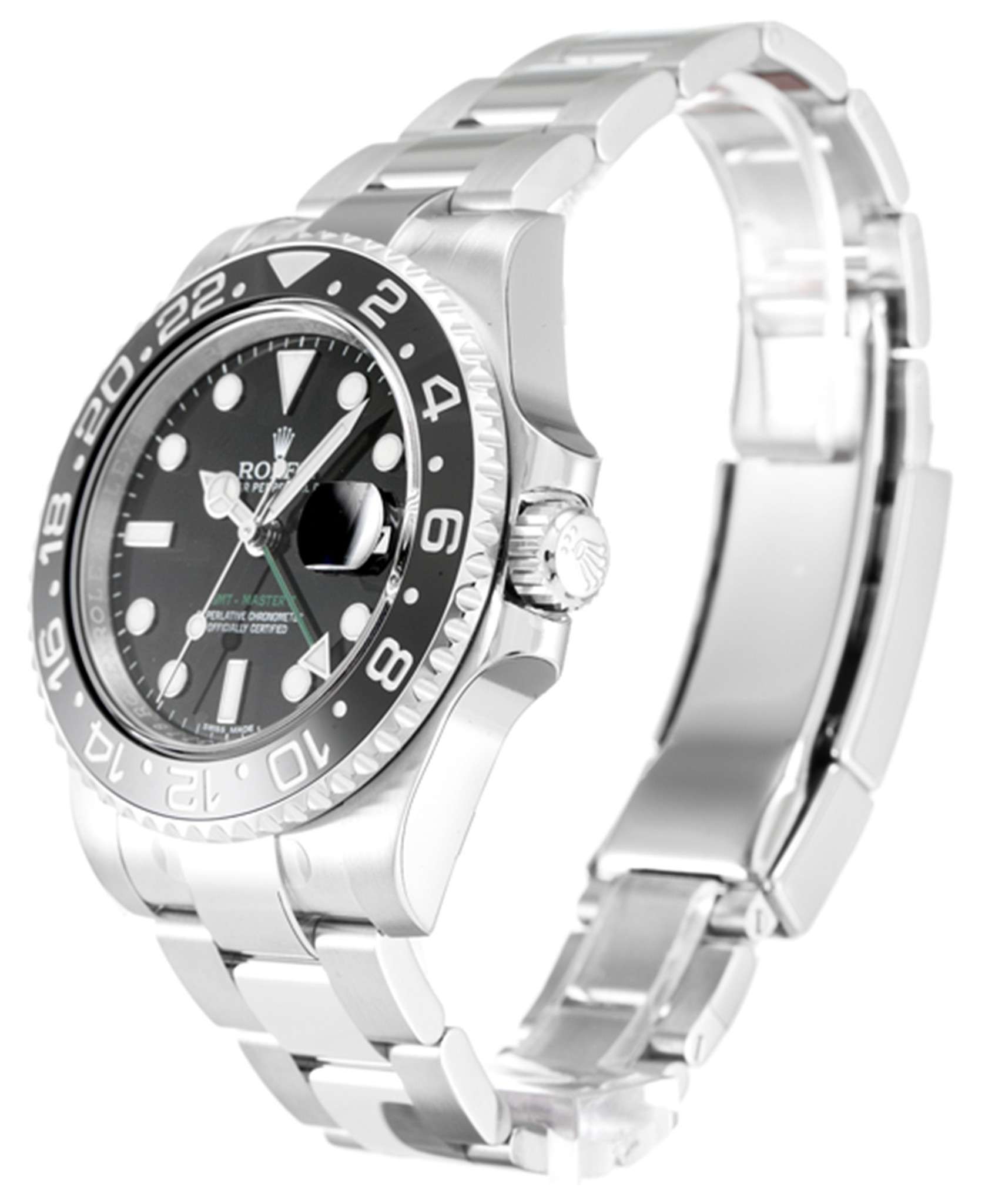 Rolex Gmt Master Ii nero Case Stick Marker 116710 Ln 40MM-1