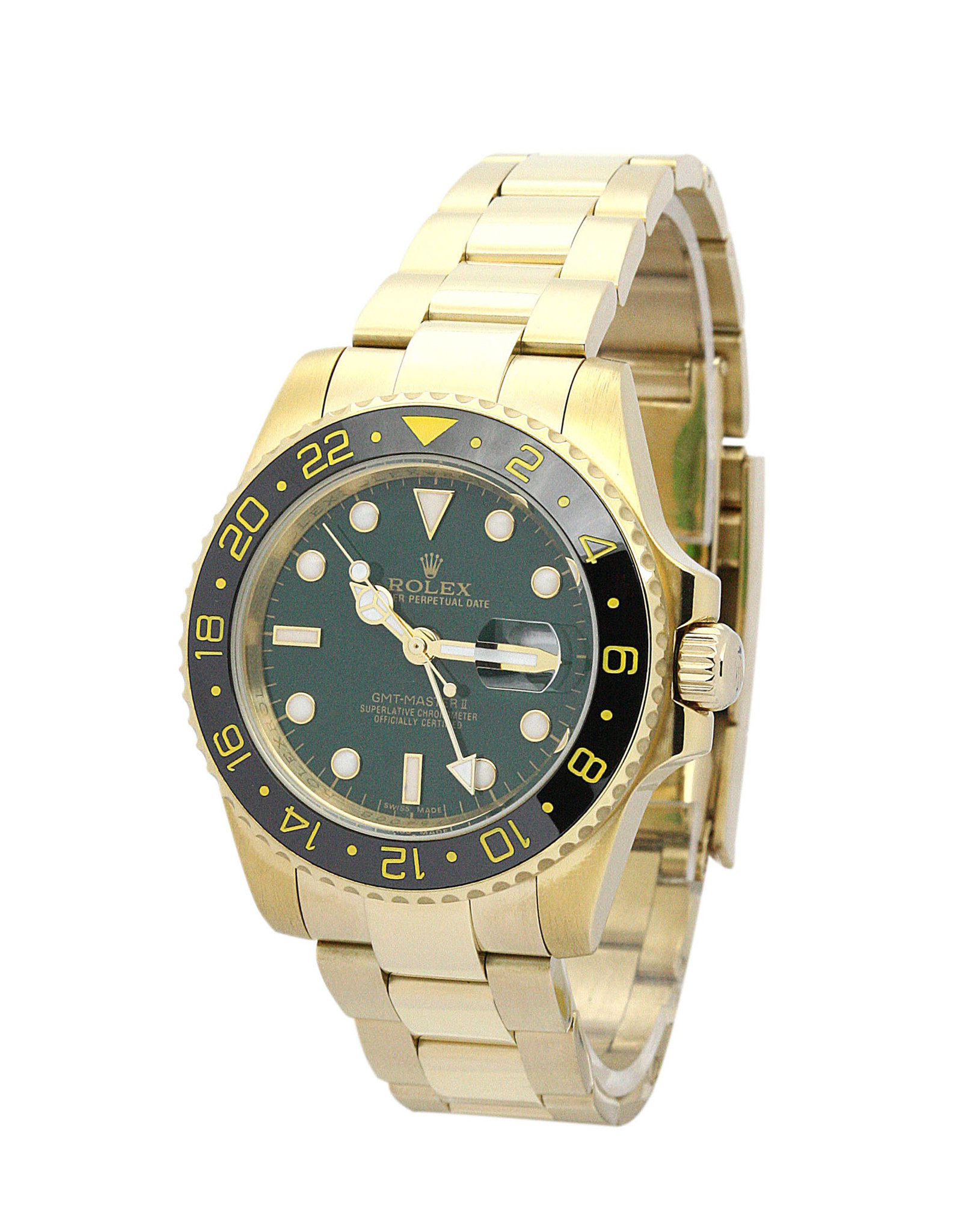 Rolex Gmt Master Ii Green Dial Stick Marker 116718 Ln 40MM-1