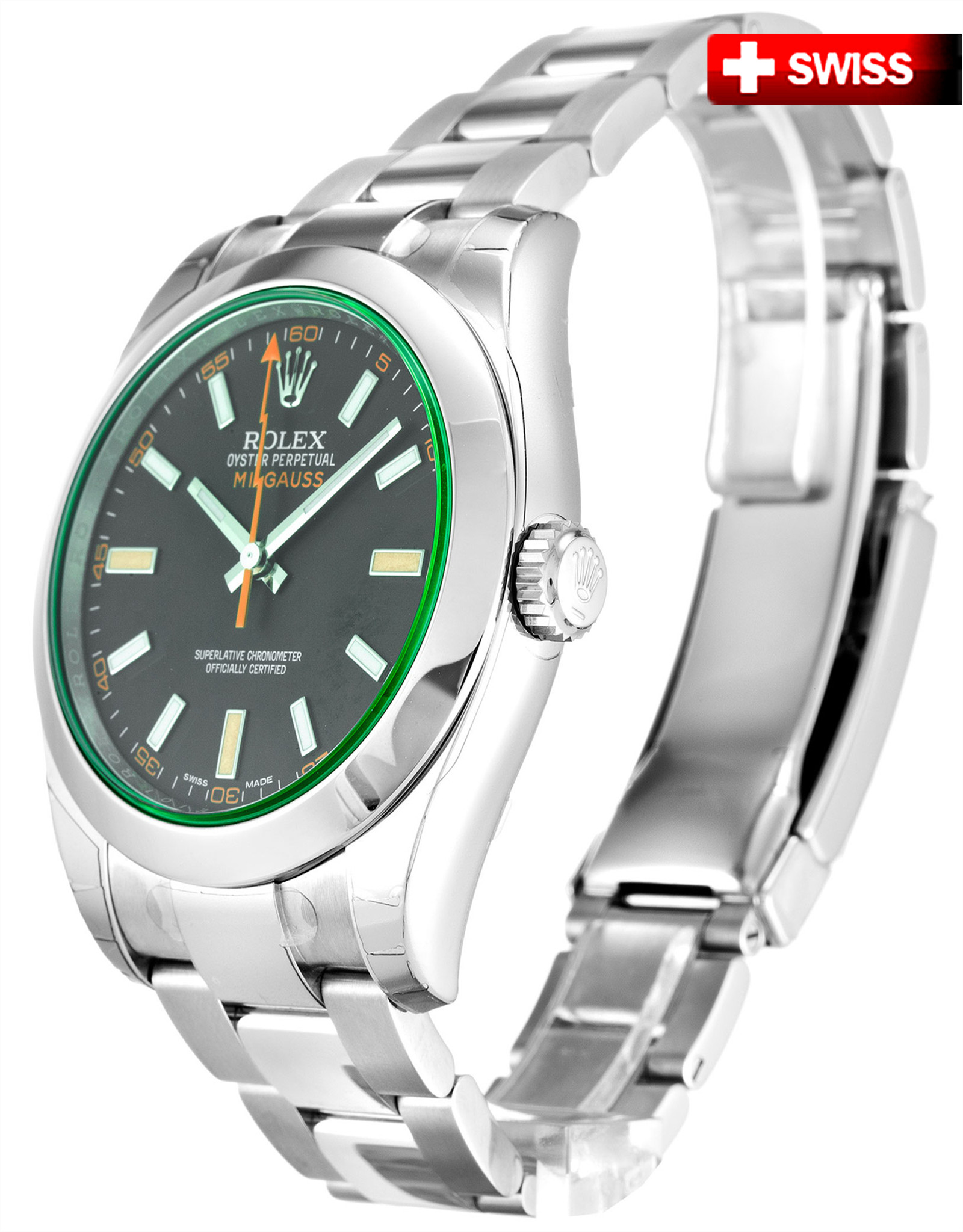 Svizzera Rolex Milgauss 116400 Gv 40MM-1
