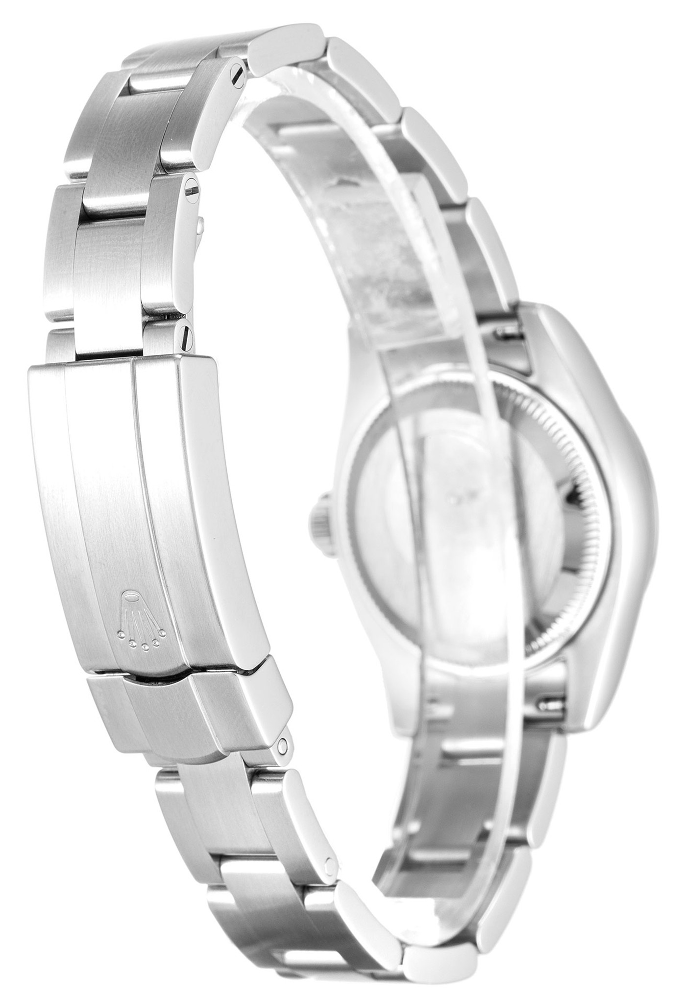 Rolex Lady Oyster Perpetual bianco Case Numer Marker 176200 26MM-2