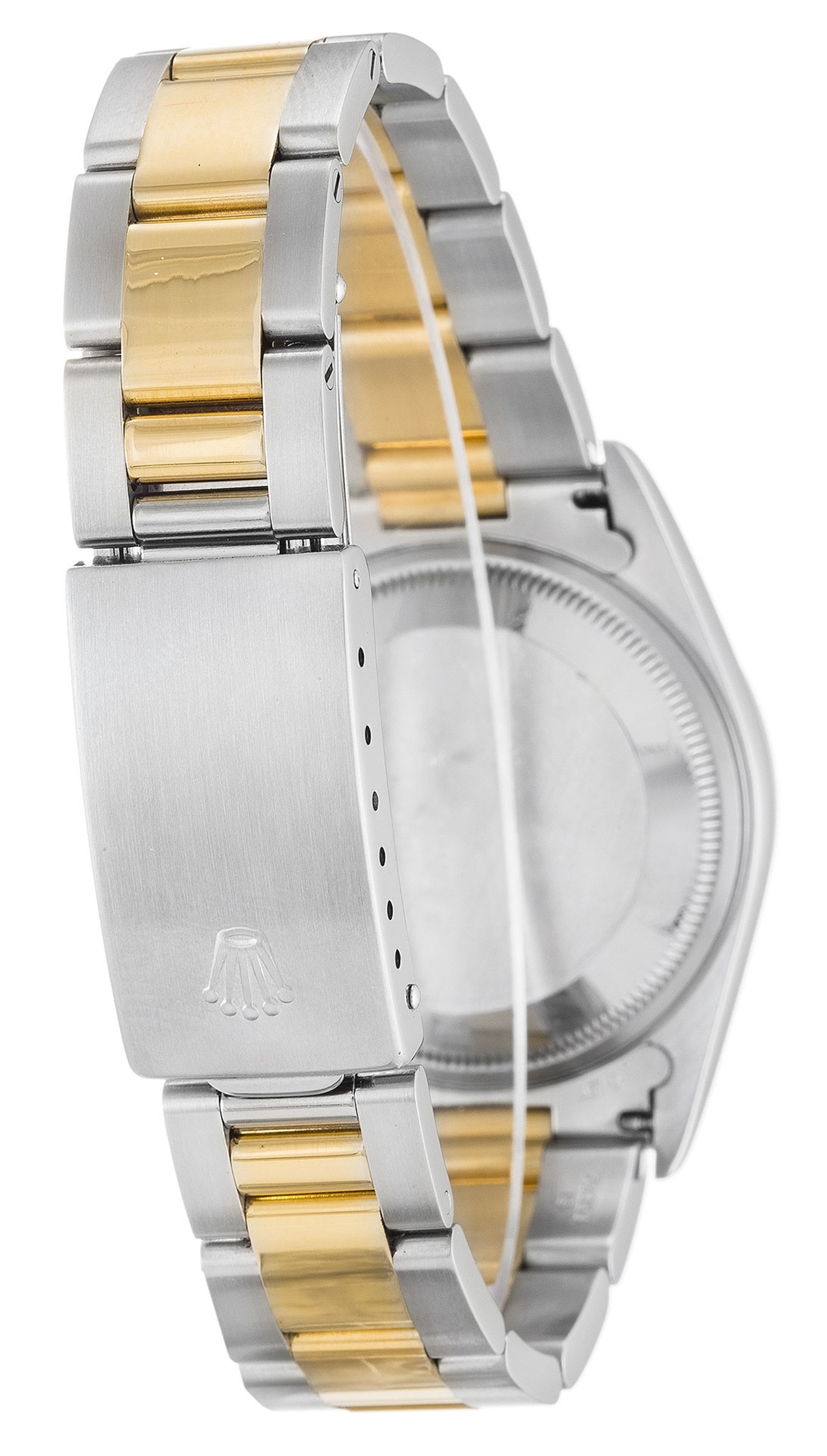 Rolex Oyster Perpetual Date Giallo Dial Dial Stick Marker 15223 34MM-2