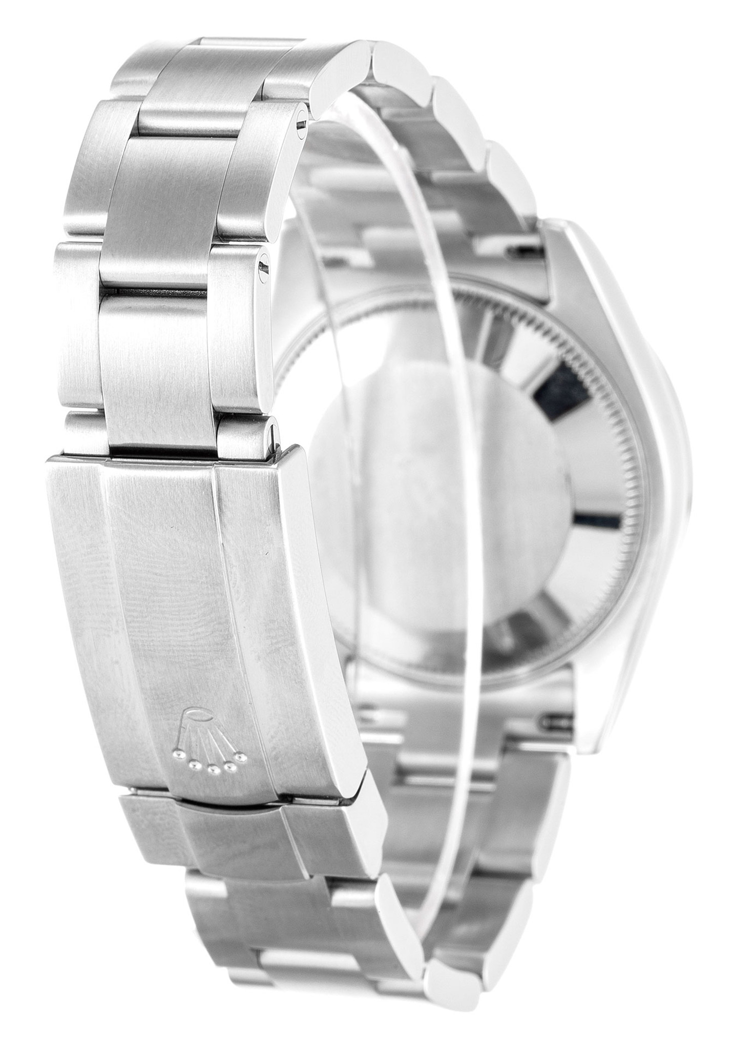 Rolex Lady Oyster Perpetual bianco Case Stick Marker 177200 31MM-2